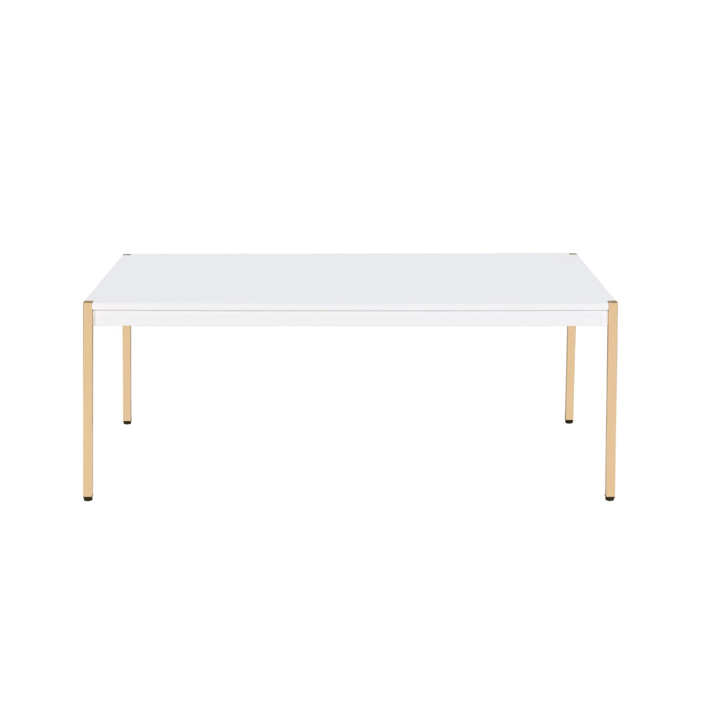 Otrac White and Gold Coffee Table LV00034