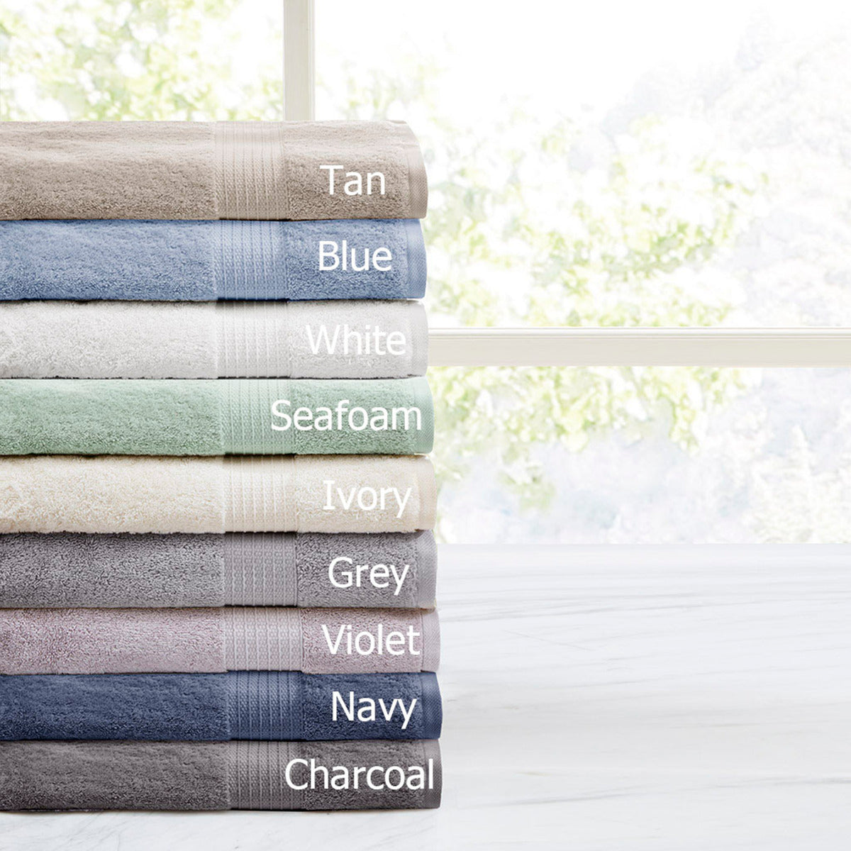 Organic Cotton Towel Set with 6 Luxurious Pieces