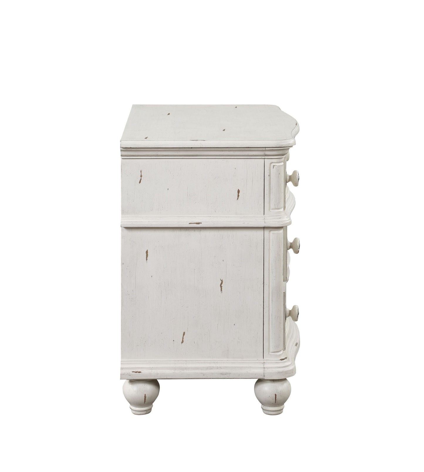 Jaqueline NIGHTSTAND Antique White Finish BD01434