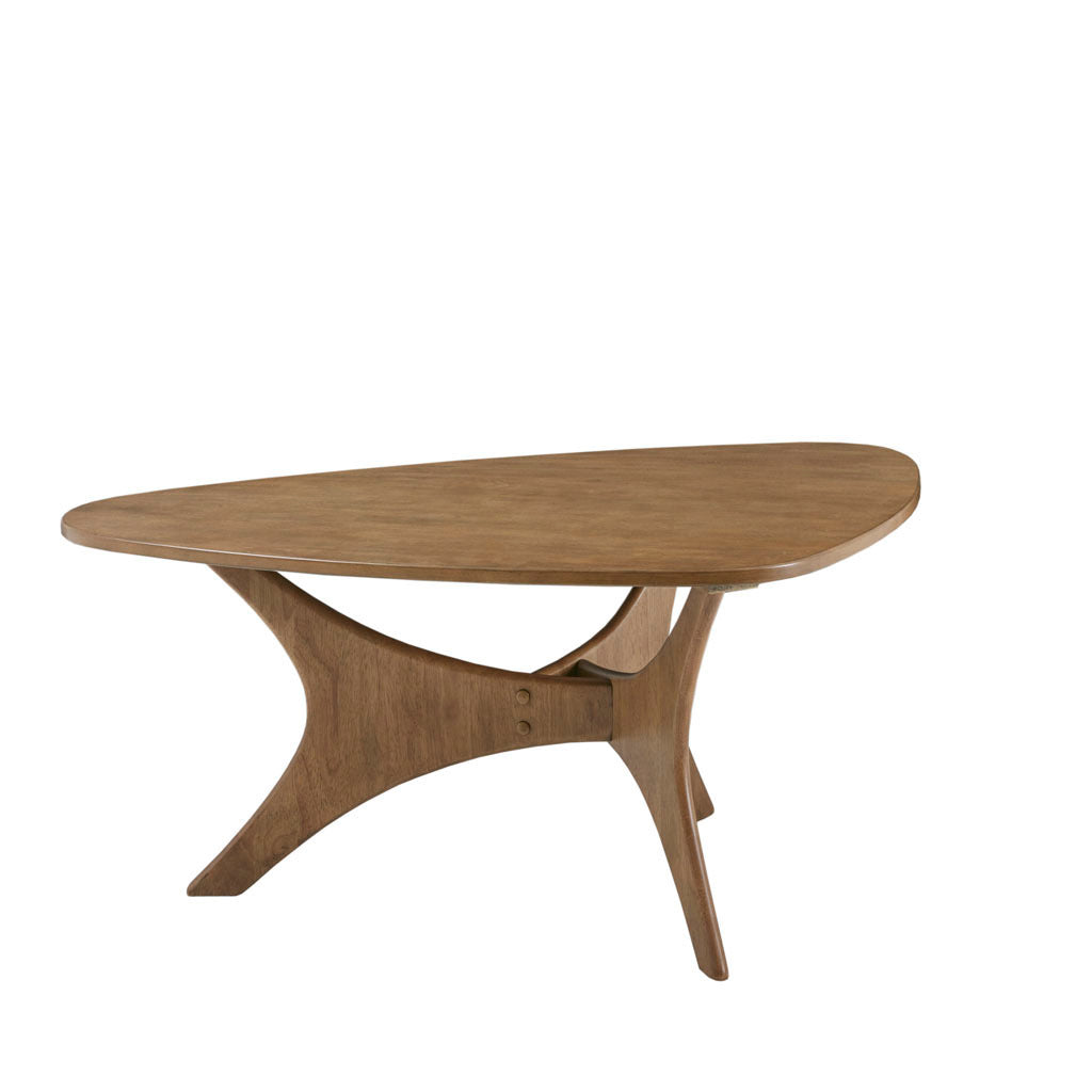 Stylish Elm Wood Triangle Coffee Table