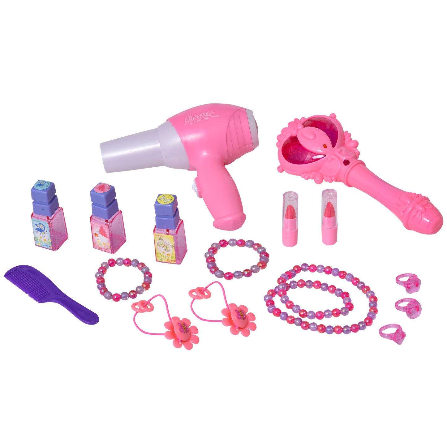 Magical Princess Vanity Set with Infrared Remote Control and Fashion Accessories