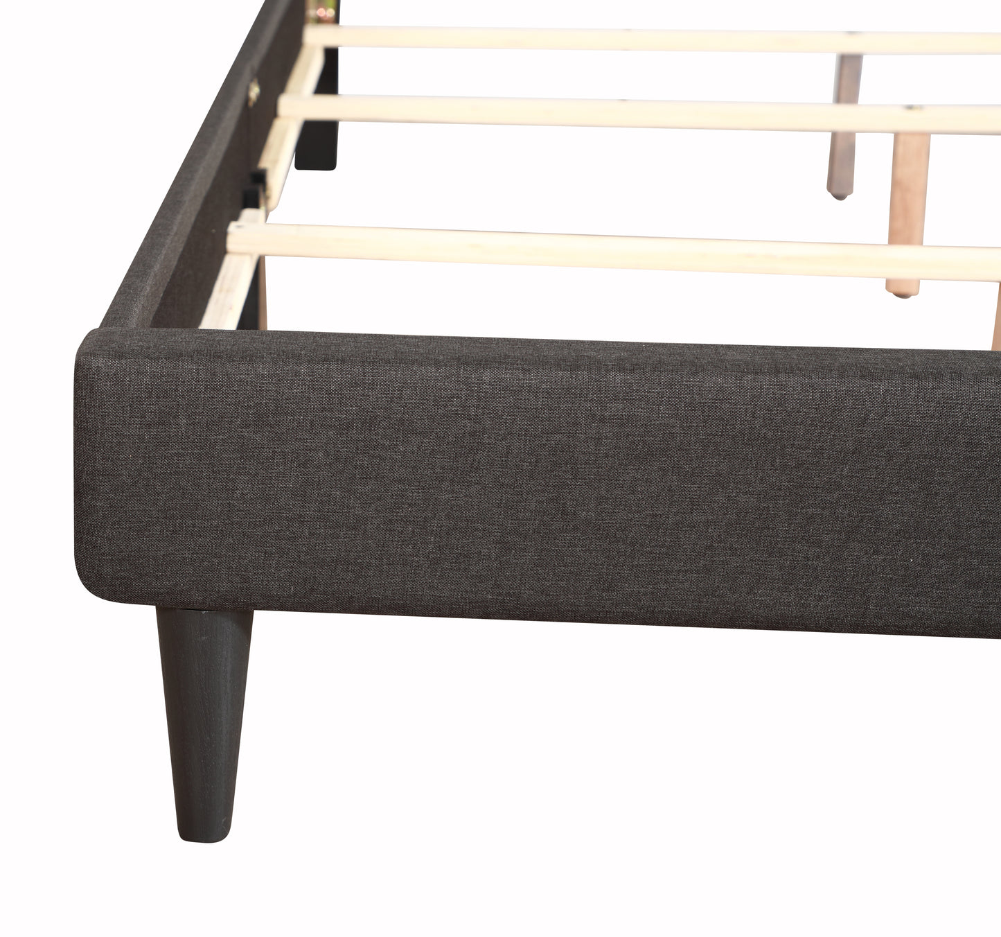 Deb G1106-QB-UP Queen Bed - All In One Box , BLACK