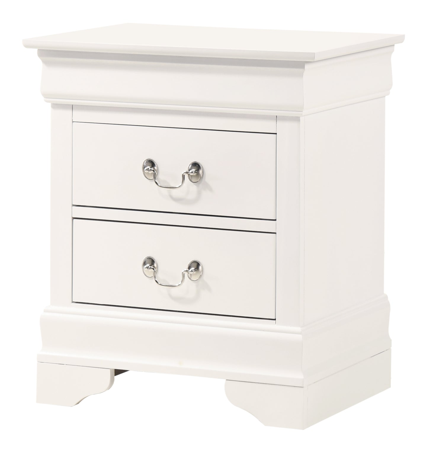 LouisPhillipe G02190-N Nightstand , White