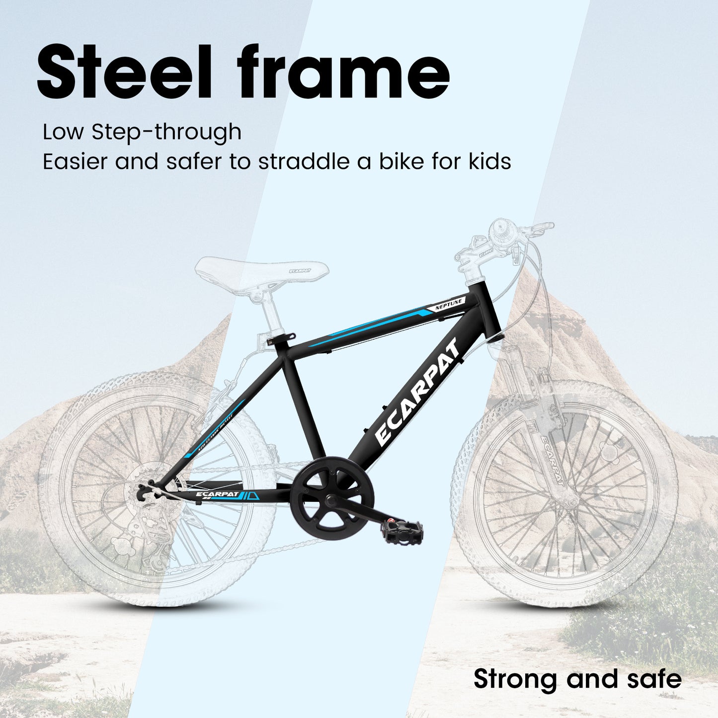 A20215 Kids Bicycle 20 Inch Kids Montain Bike Gear Shimano 7 Speed Bike for Boys and Girls