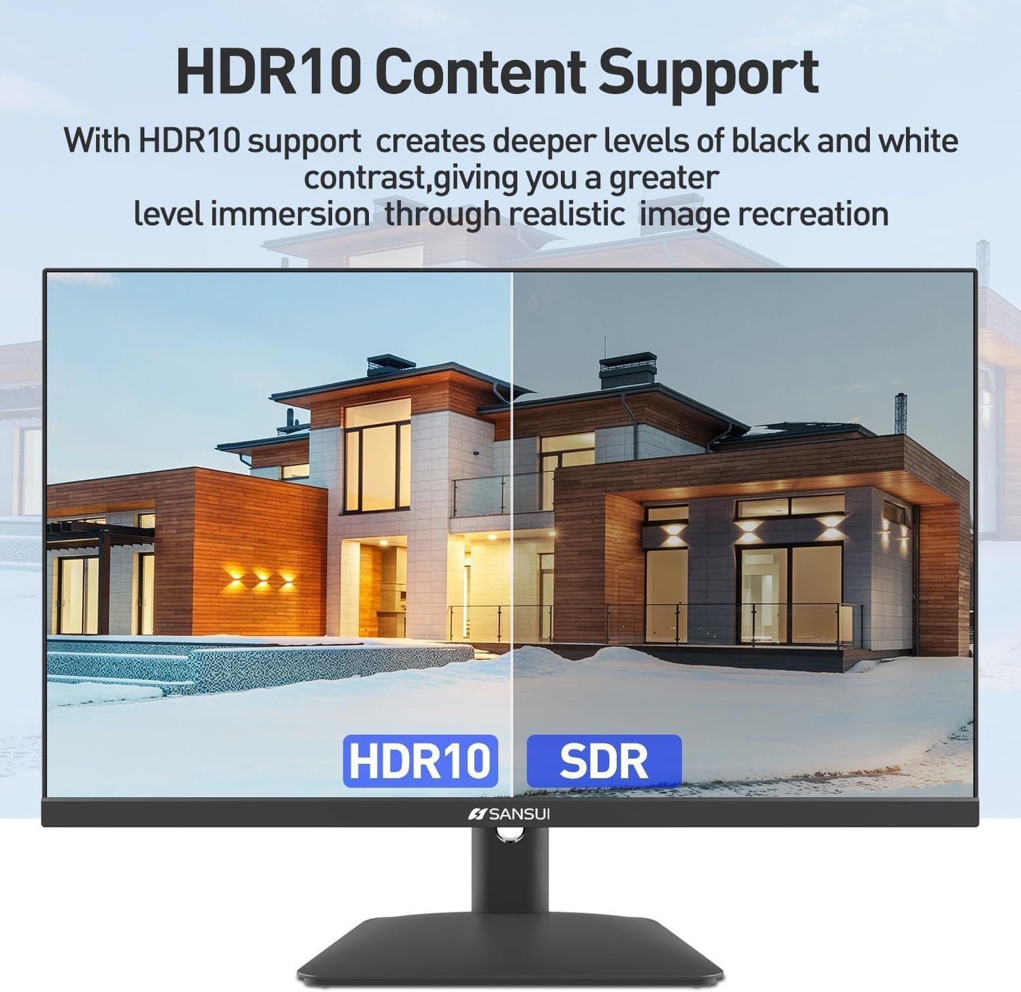 Enhance your Visual Experience with Sansui 24 Full HD Monitor