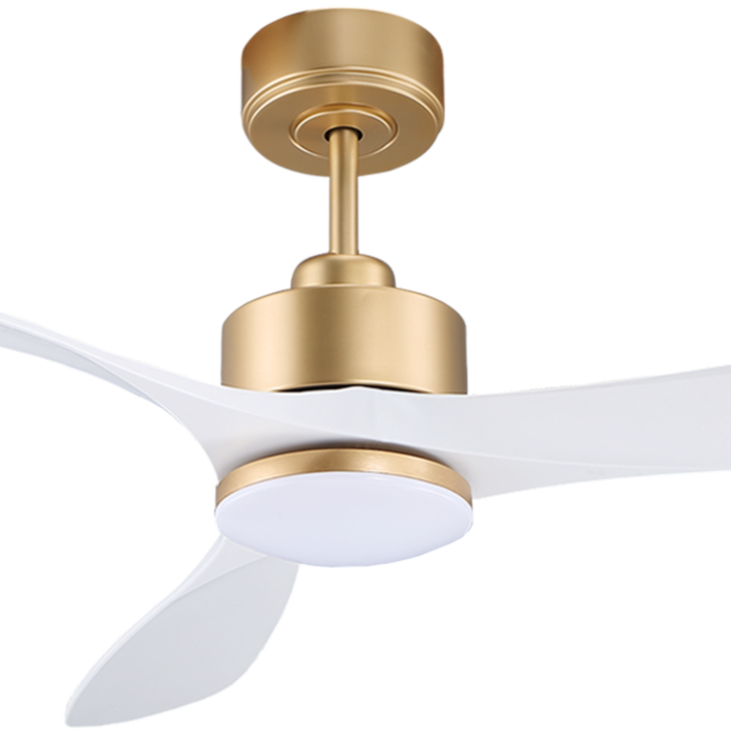 Modern Smart Ceiling Fan with Color-Changing LED Lights