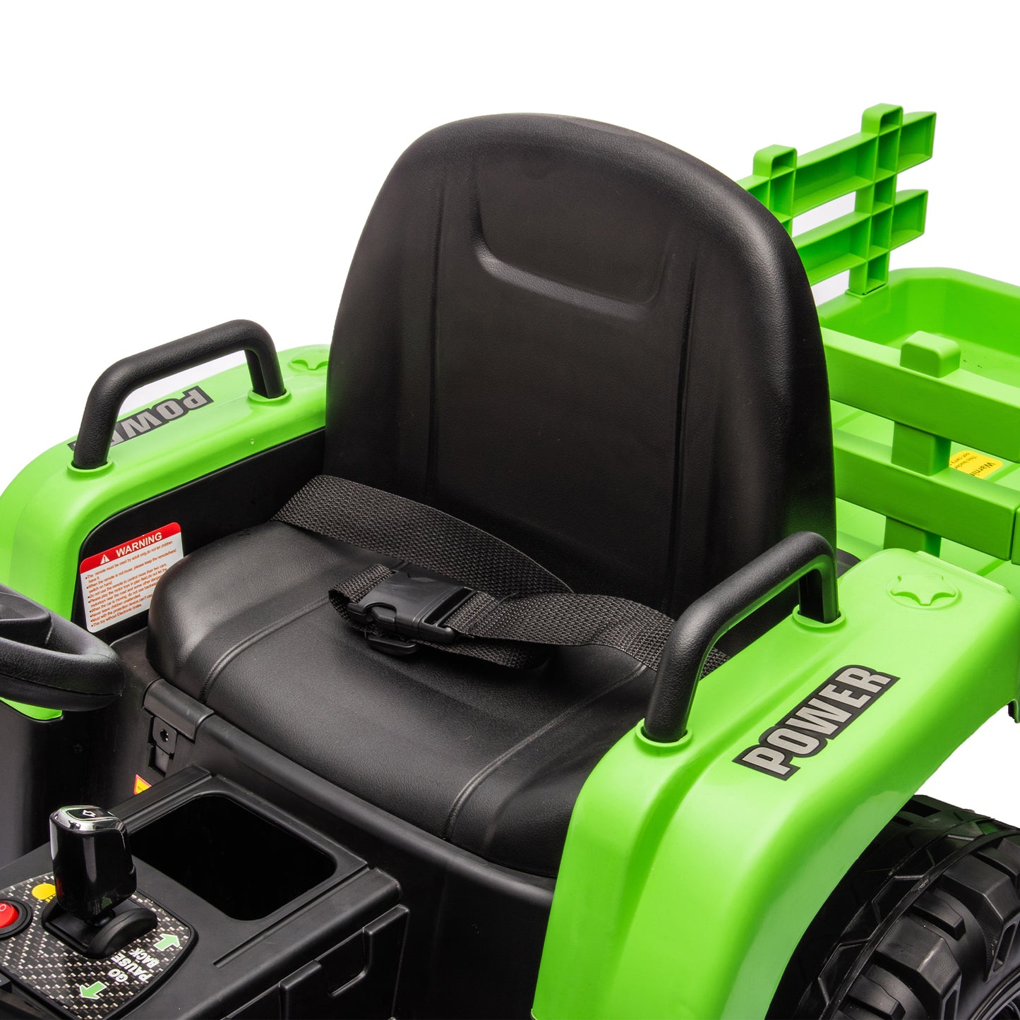 12V Battery Powered Ride on Tractor with Trailer and Remote Control