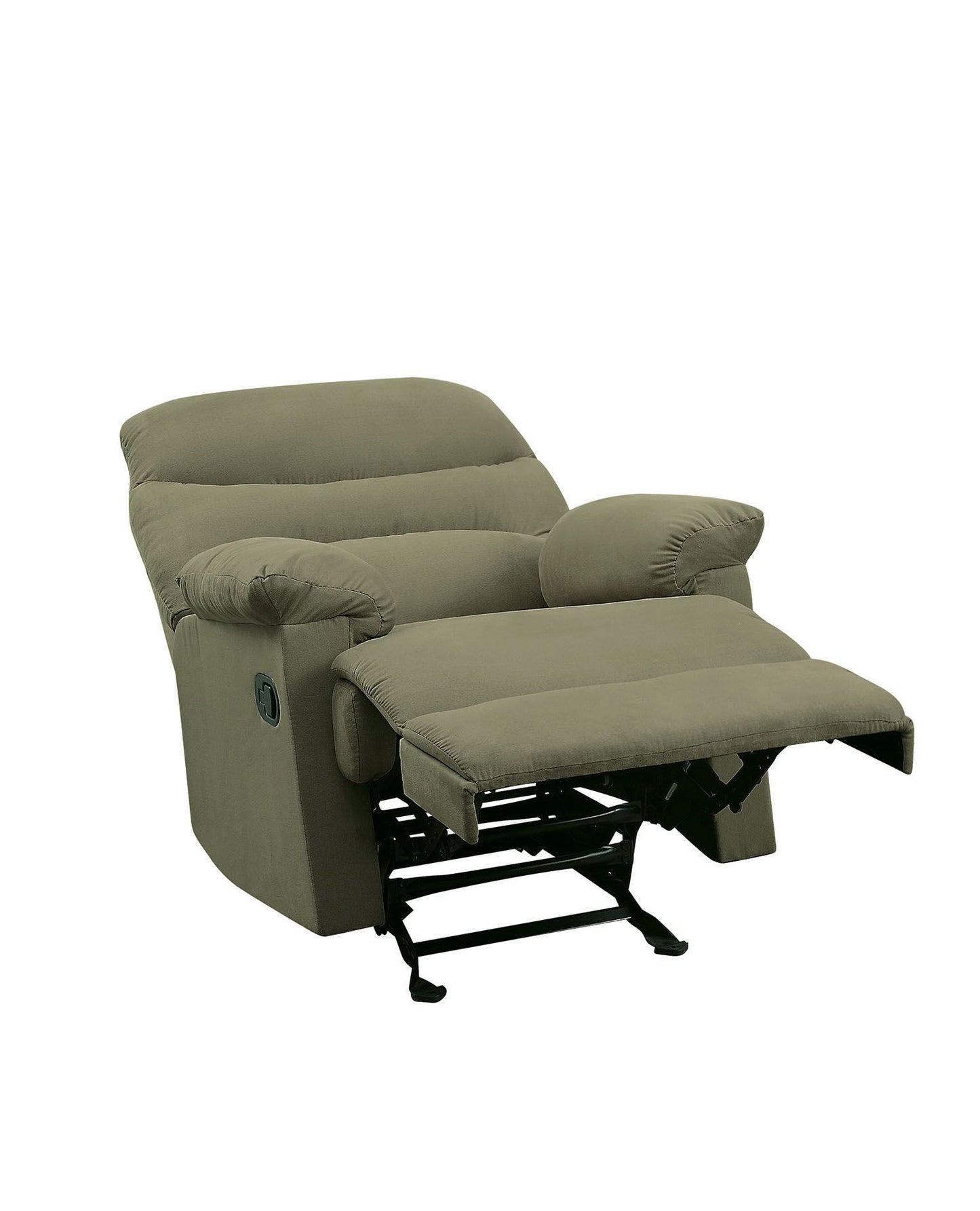 Arcadia Sage Microfiber Recliner with Motion Function