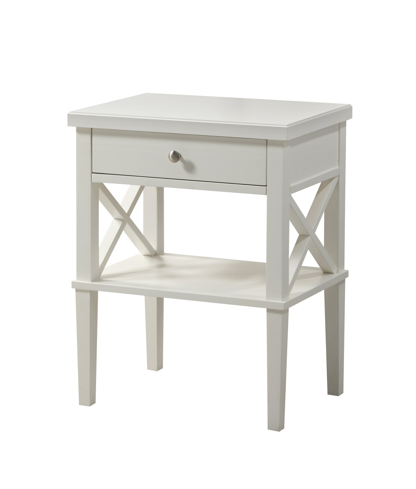 Madison White Nightstand