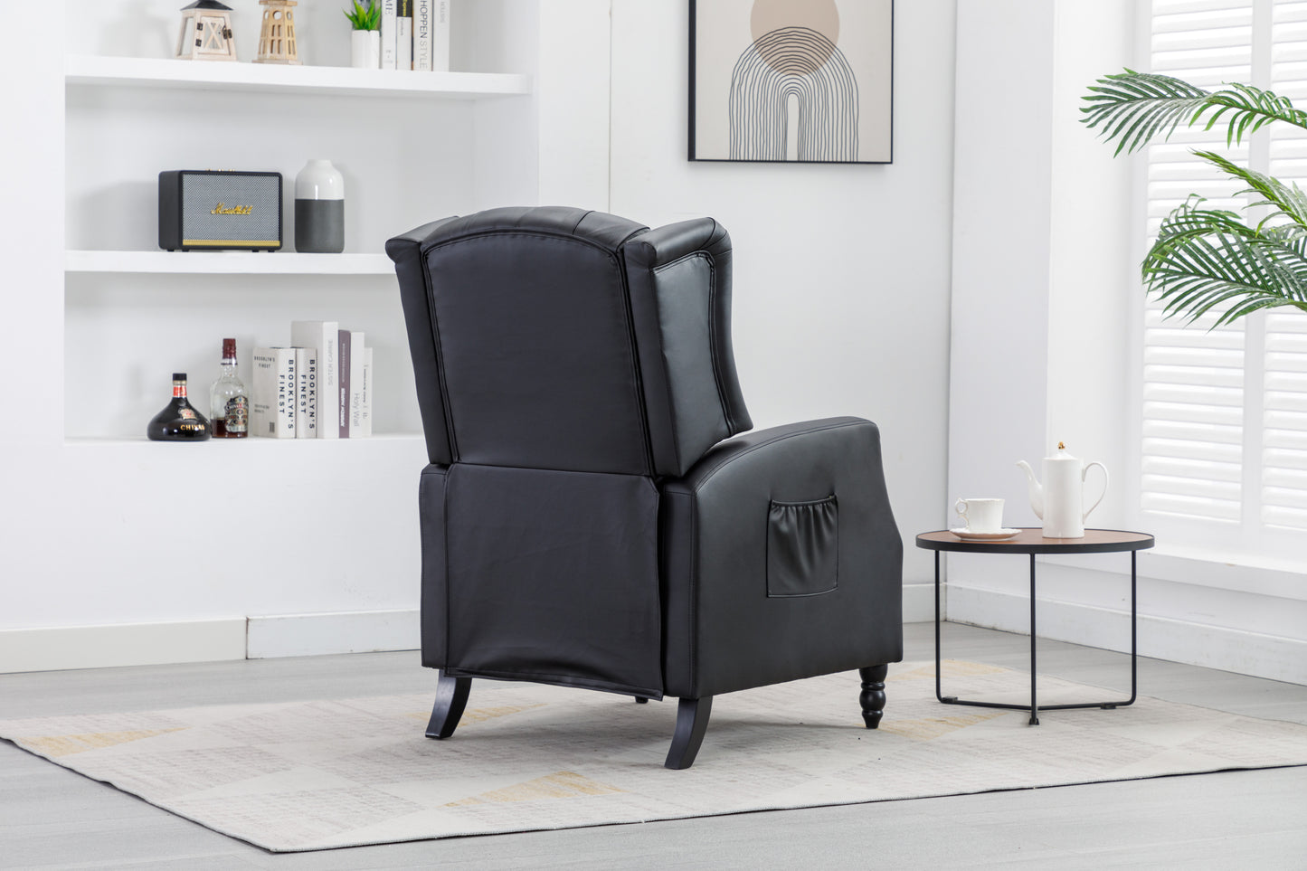 COOLMORE Modern Recliner Chair with Adjustable Functionality for Leisure and Comfort