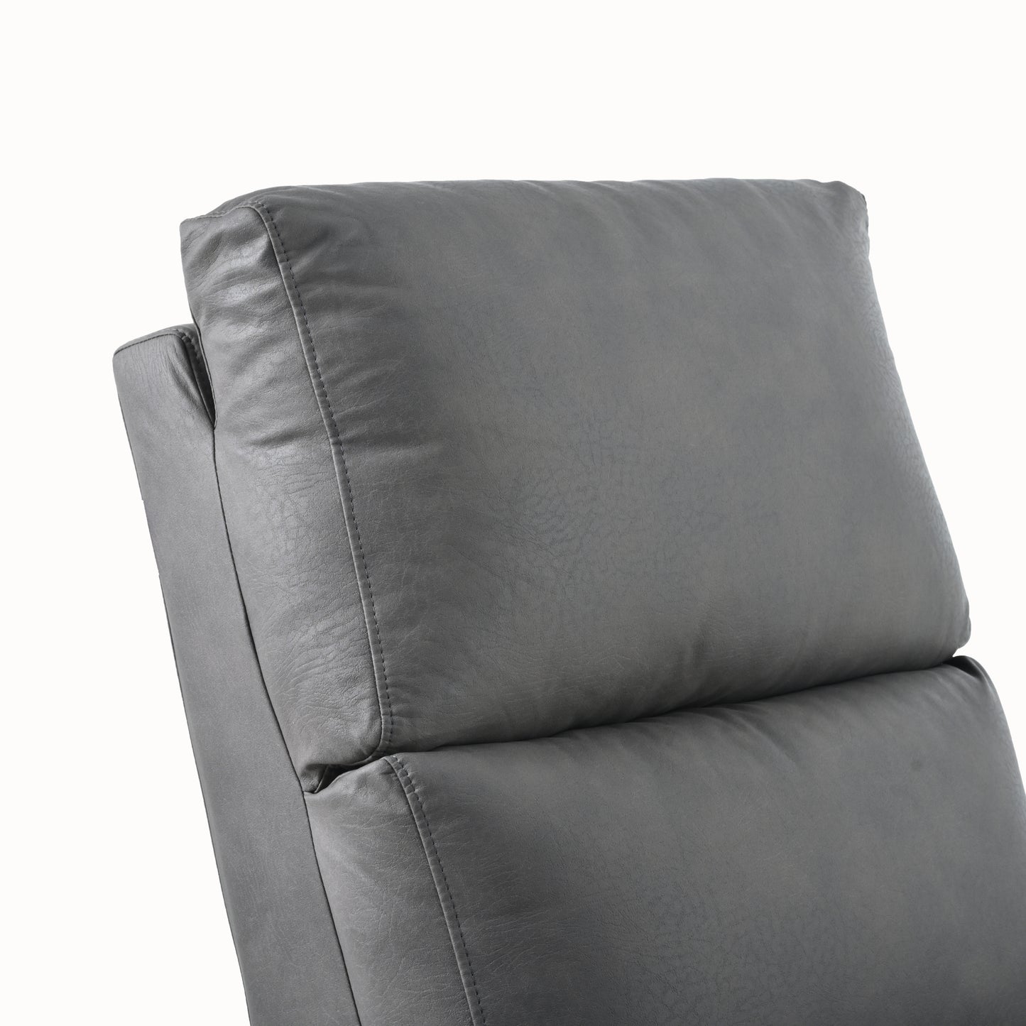 Dark Gray Electric Power Recliner Chair with USB Ports