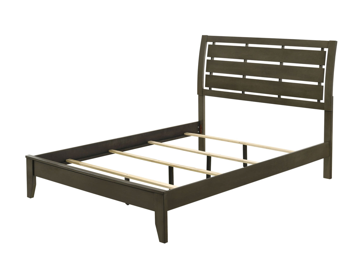 Ilana Queen Bed, Gray Finish 28470Q