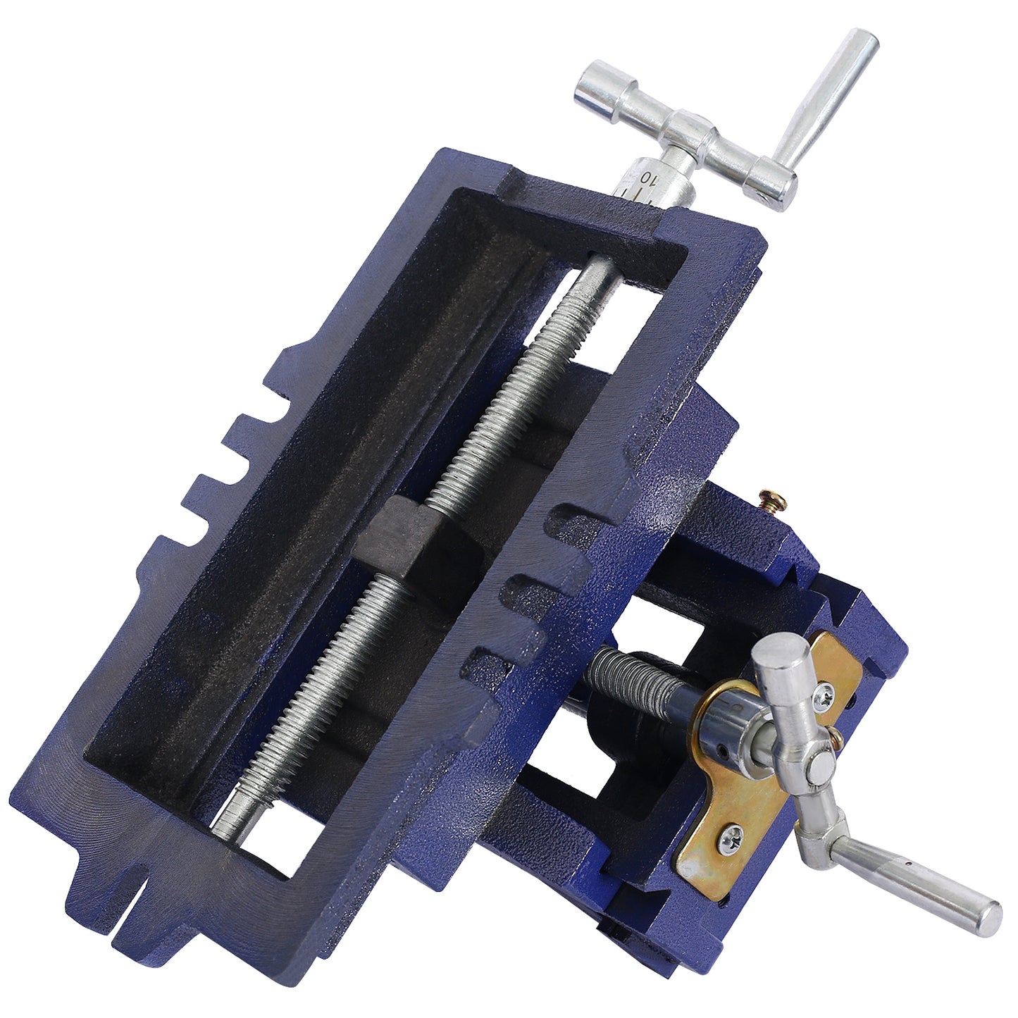 Cross slide vise, Drill Press Vise 5inch,drill press metal milling 2 way X-Y ,benchtop wood working clamp machine