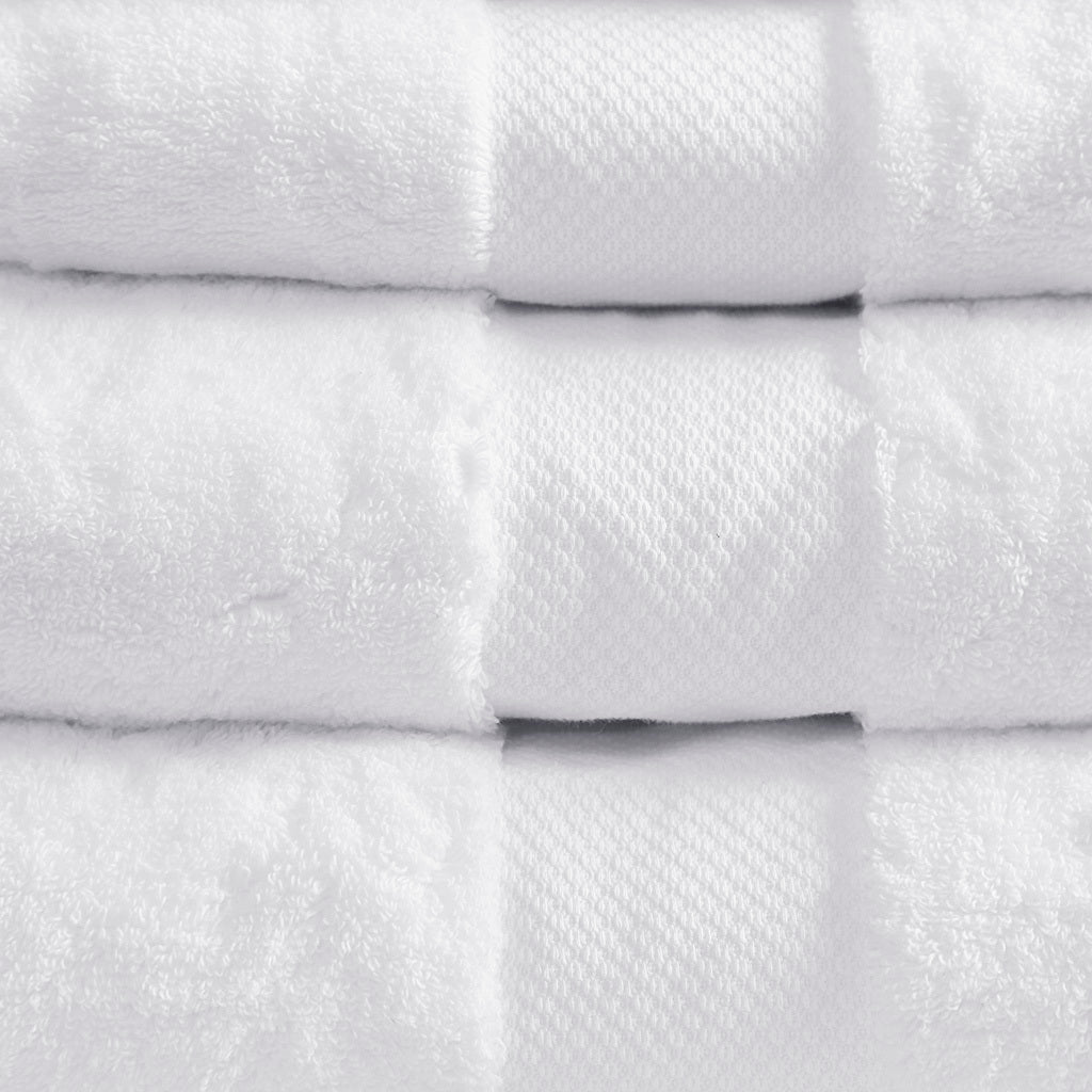 Madison Park Luxury Turkish Cotton 6-Piece Bathroom Towel Bundle