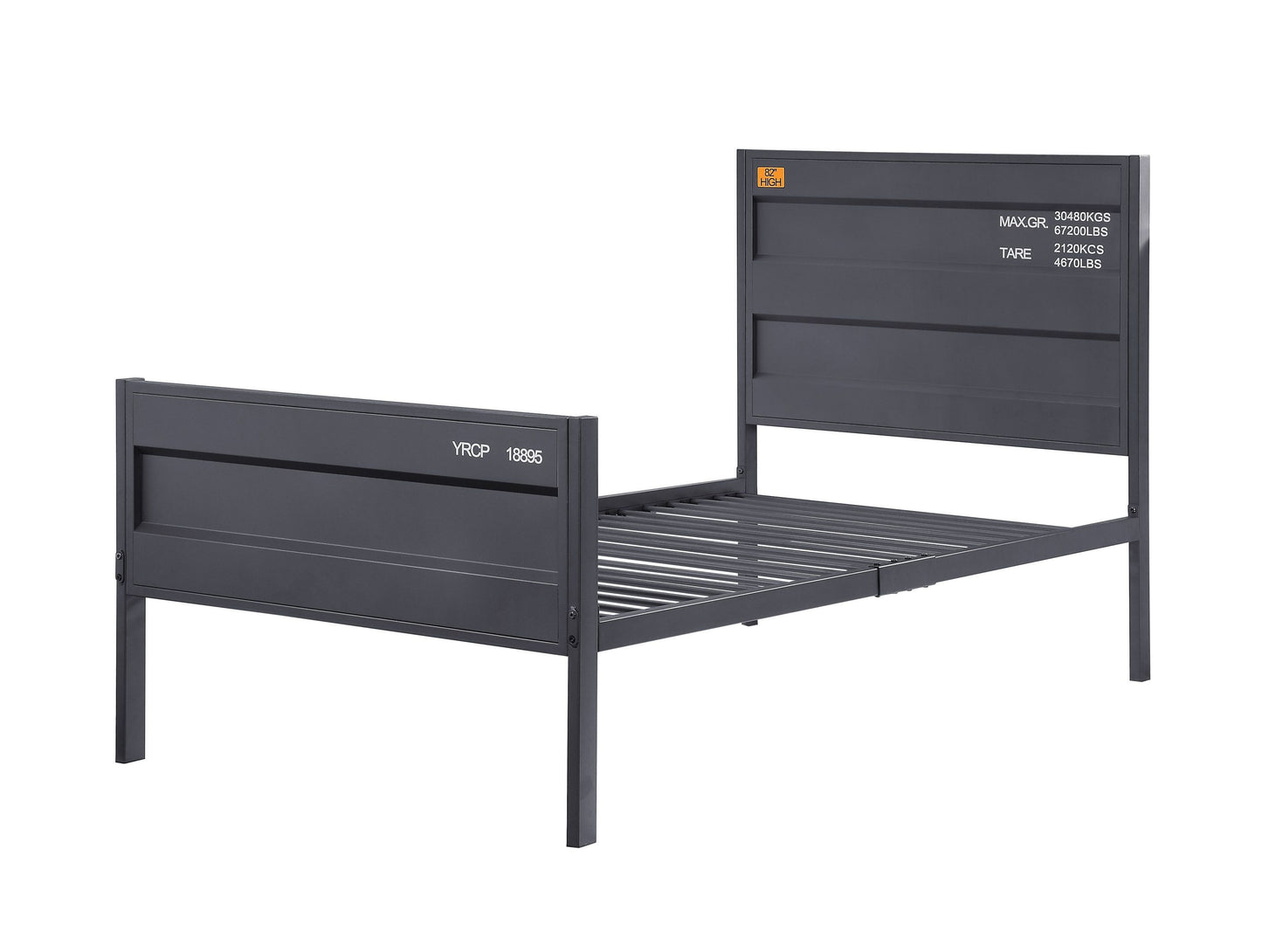 Cargo Twin Bed, Gunmetal 35920T