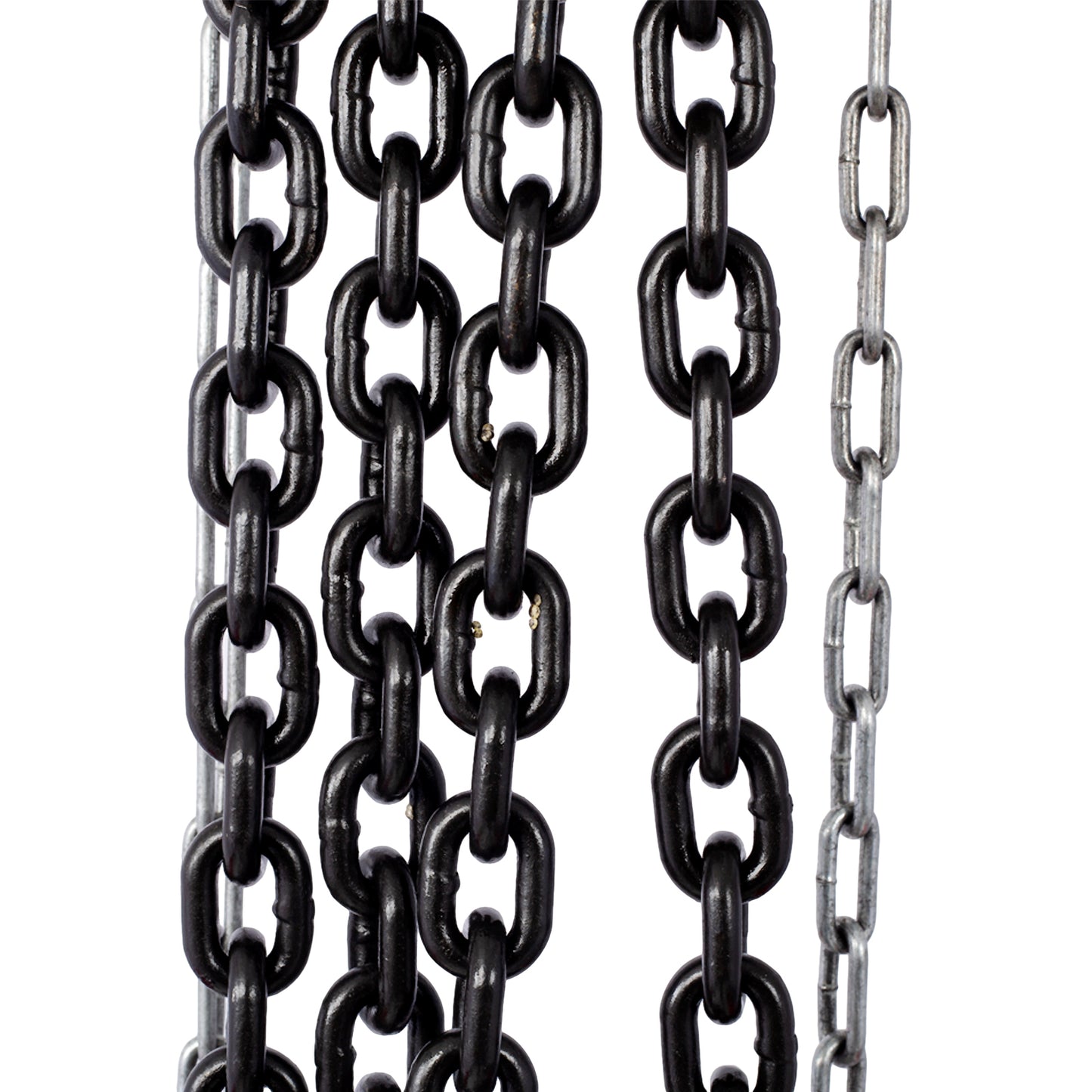 Chain hoist 11000lbs 5T capacity 10ft wIth 2 heavy duty hooks,Manual chain hoist steel construction,Yellow