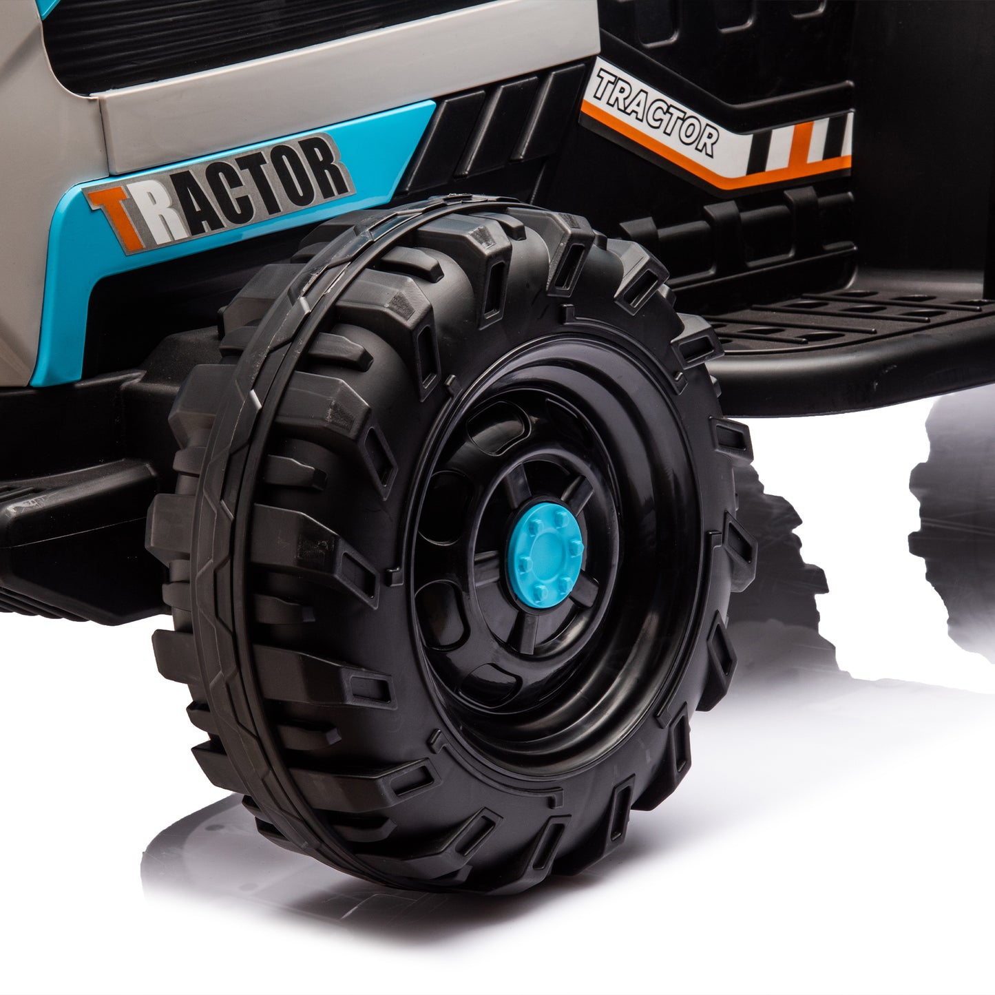 Electric Tractor Ride-On Toy with Remote Control and Luxury Features