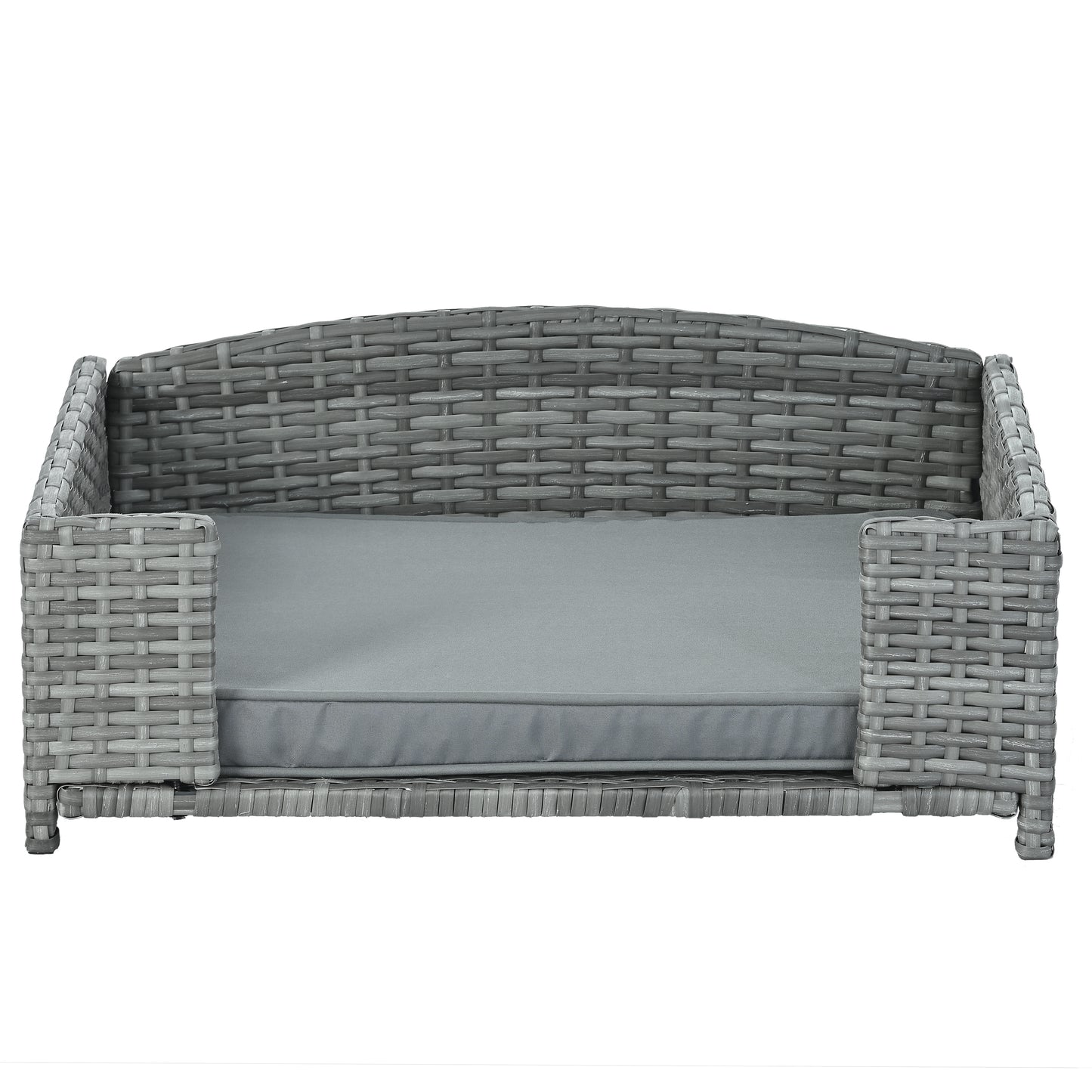 Dog Bed, Pet Bed, Pet Enclosures, Pet Outdoor Furniture, Pet Patio Furniture, Seasonal PE Wicker Pet Furniture, Dog Bed With Cushion