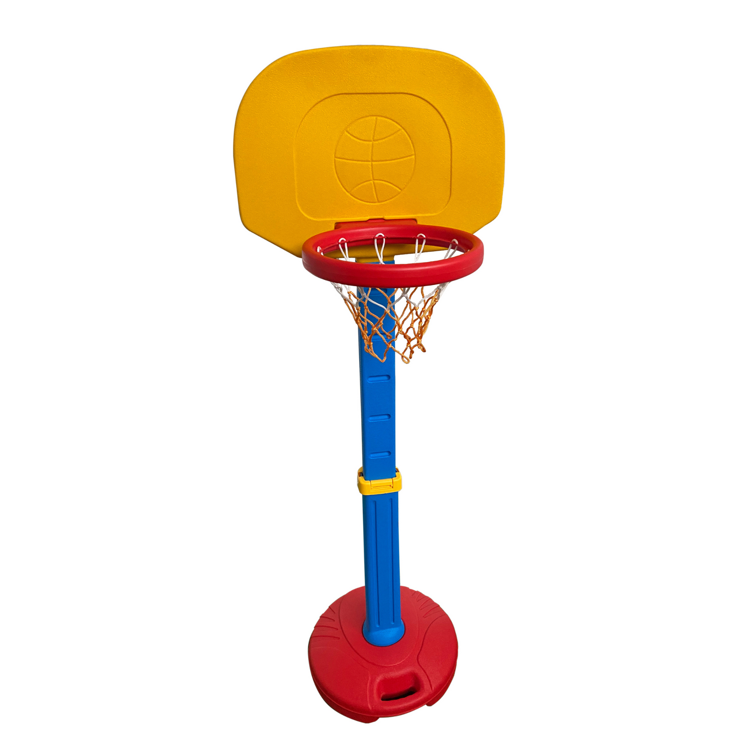 Adjustable Height Children's Basketball Hoop for Indoor and Outdoor Use