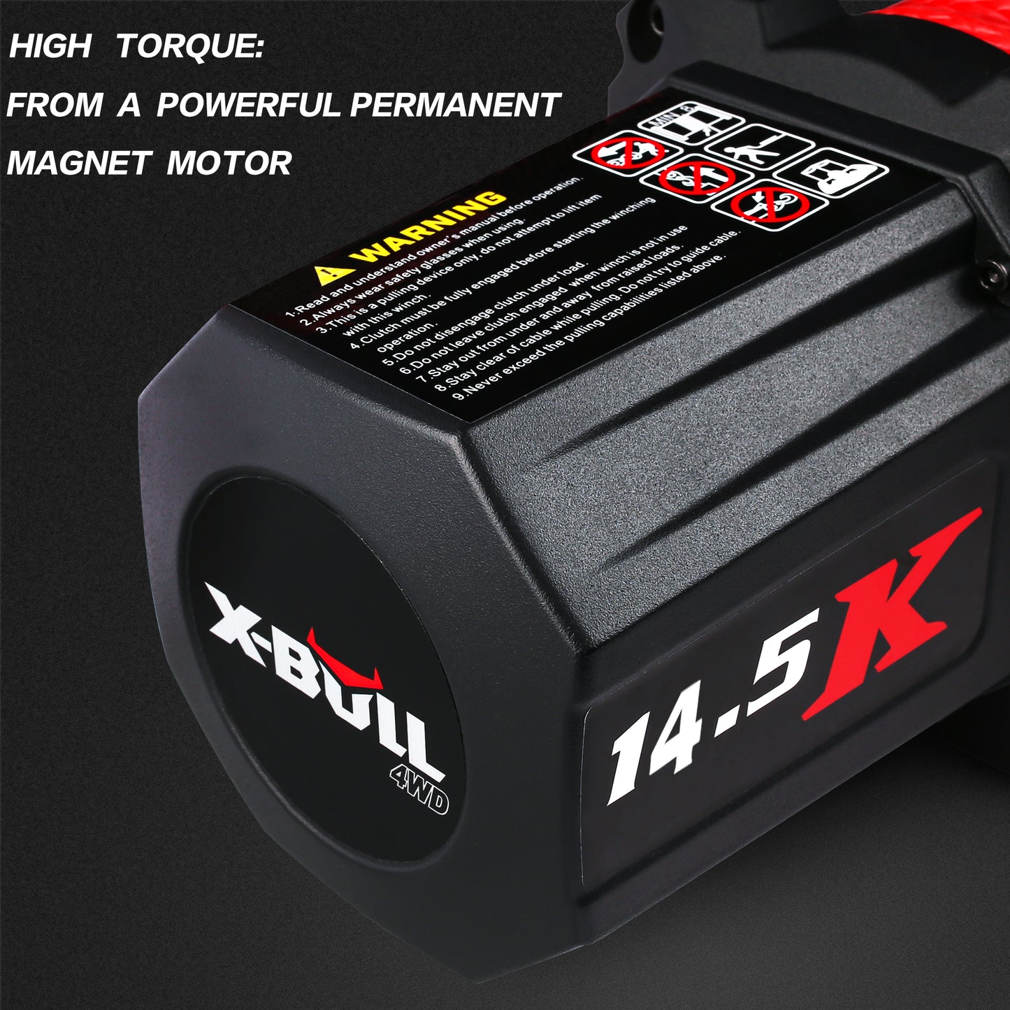 X-BULL 14500lbs Electric Winch - Off-Road Power and Performance