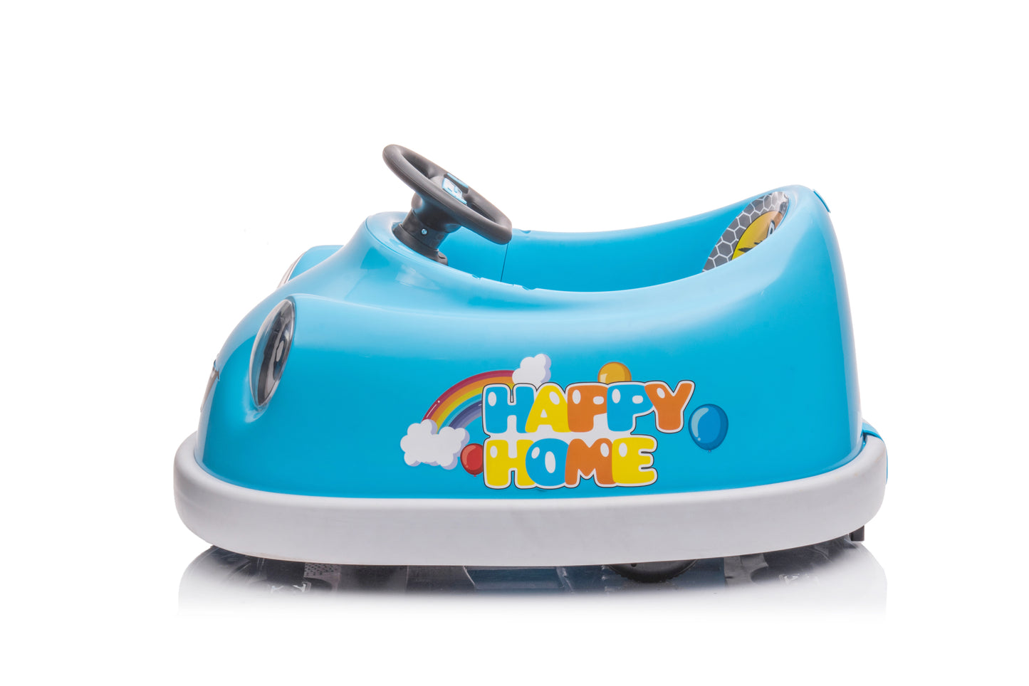 Electric Bumper Car for Kids, 12v Dual Drive Multi-Mode 1-6 Years Old Children's Ride-On Car