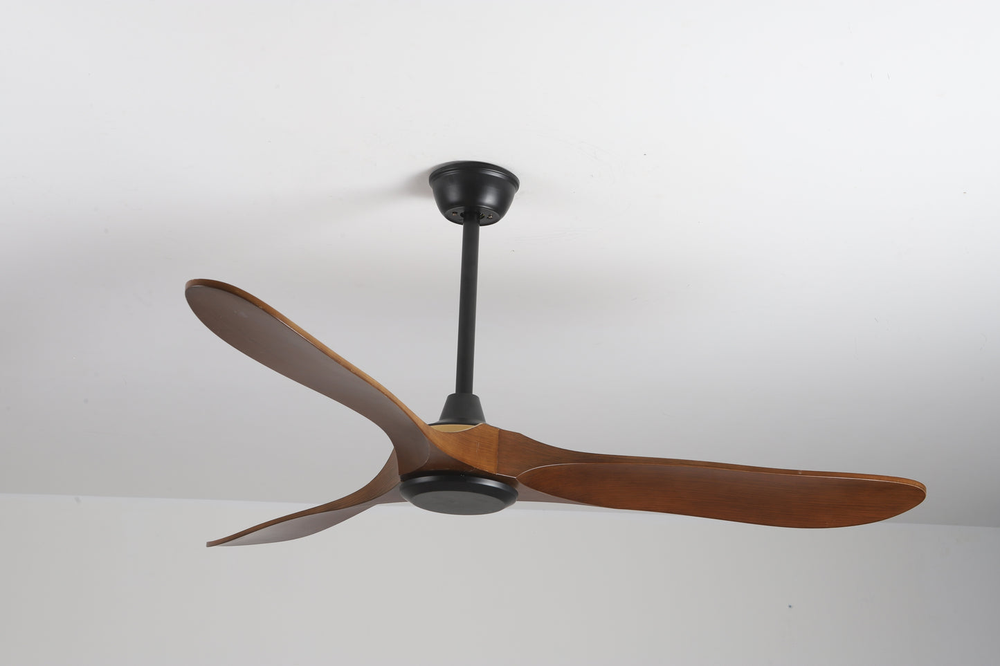 56 Black Ceiling Fan with Remote Control and DC Motor - Elegant and Efficient Option