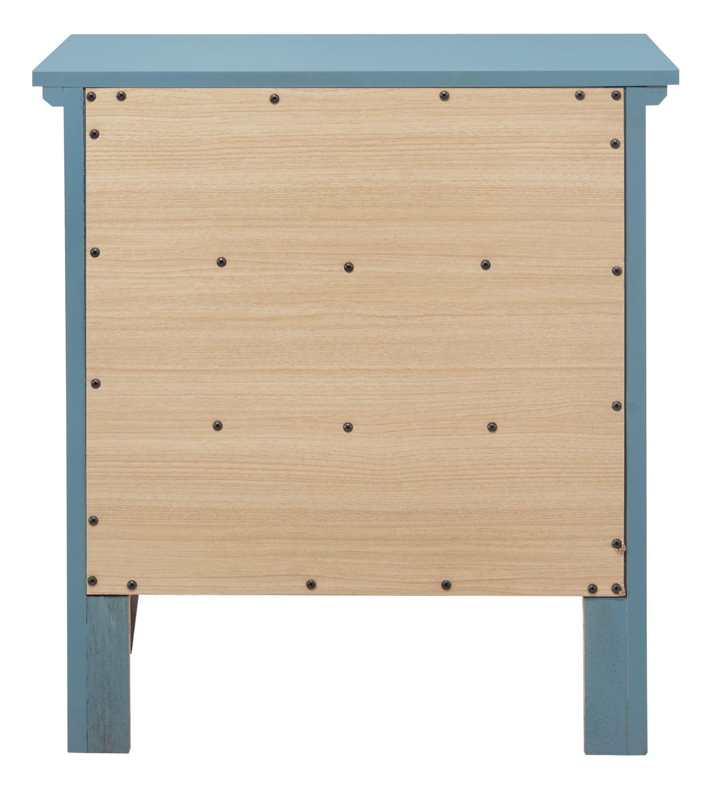 Hammond G5480-N 3 Drawer Nightstand , Teal