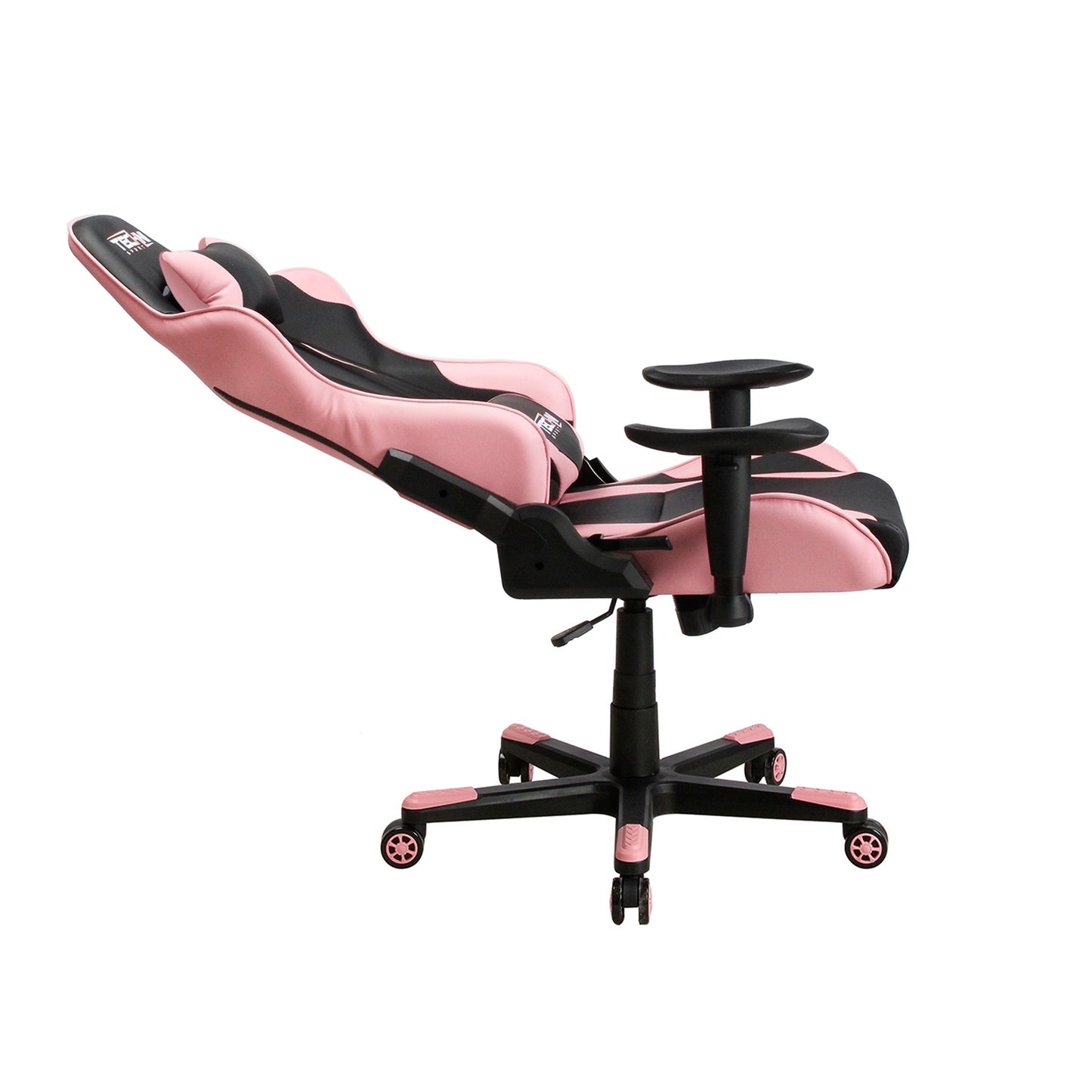 Techni Sport TS-4300 Ergonomic High Back Racer Style PC Gaming Chair, Pink