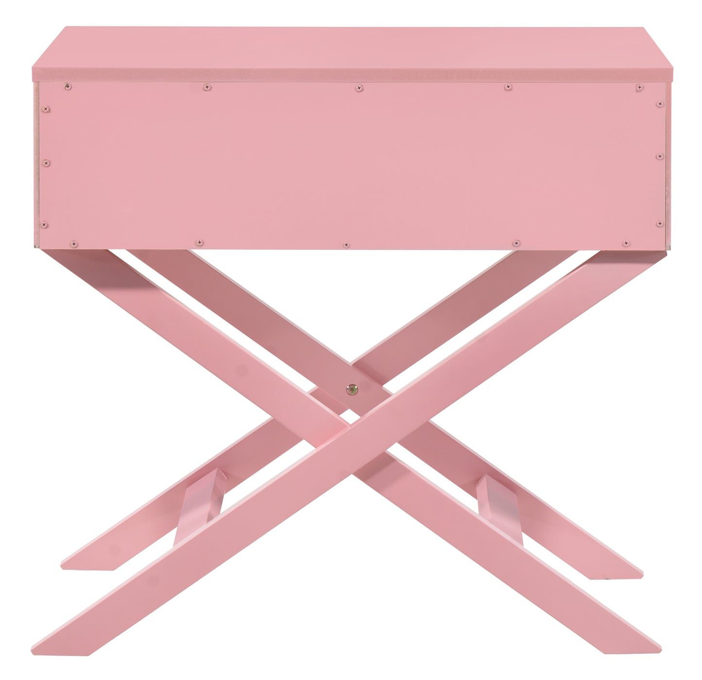 Xavier G0074-N Nightstand , Pink