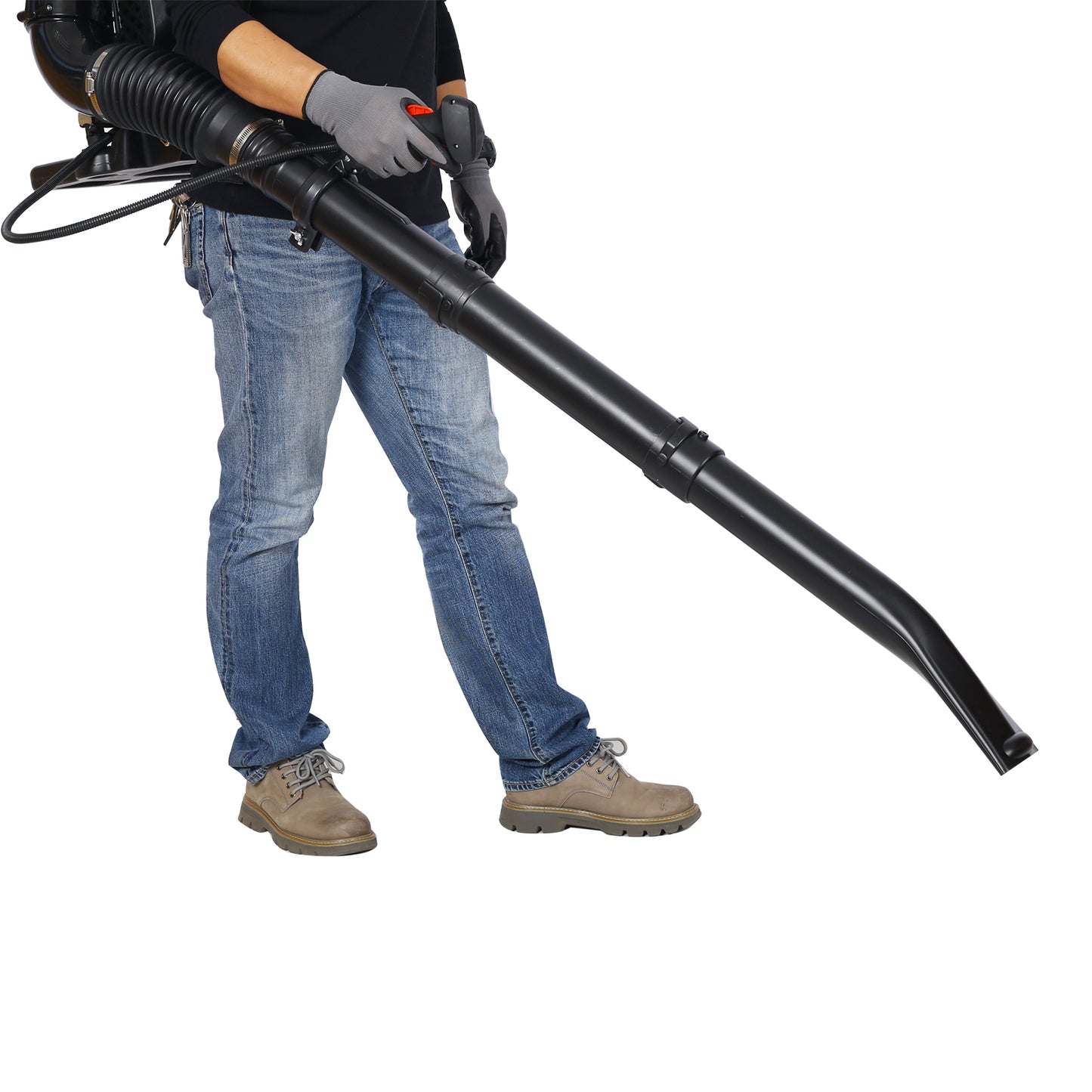 4-STROKE BACKPACK LEAF BLOWER,GAS 37.7cc,1.5HP 580CFM ,super light weight 16.5lbs