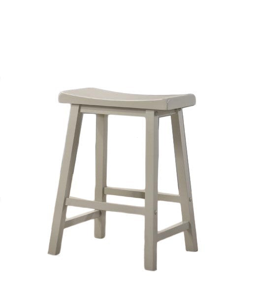 Alonzo Light Gray Small Space Counter Height Dining Table with Cabinet, Drawer, and 2 Ergonomic Counter Stools