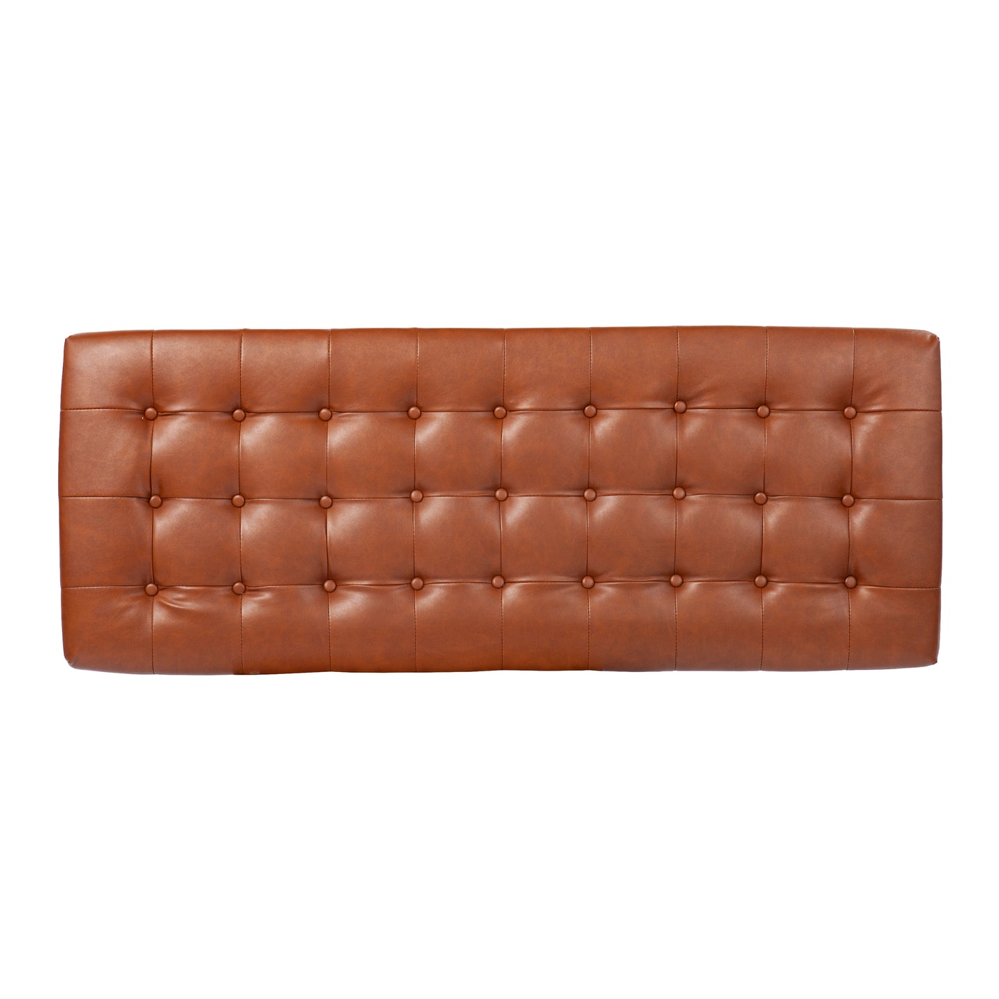 Ciarin Upholstered Hallway Bench - Brown