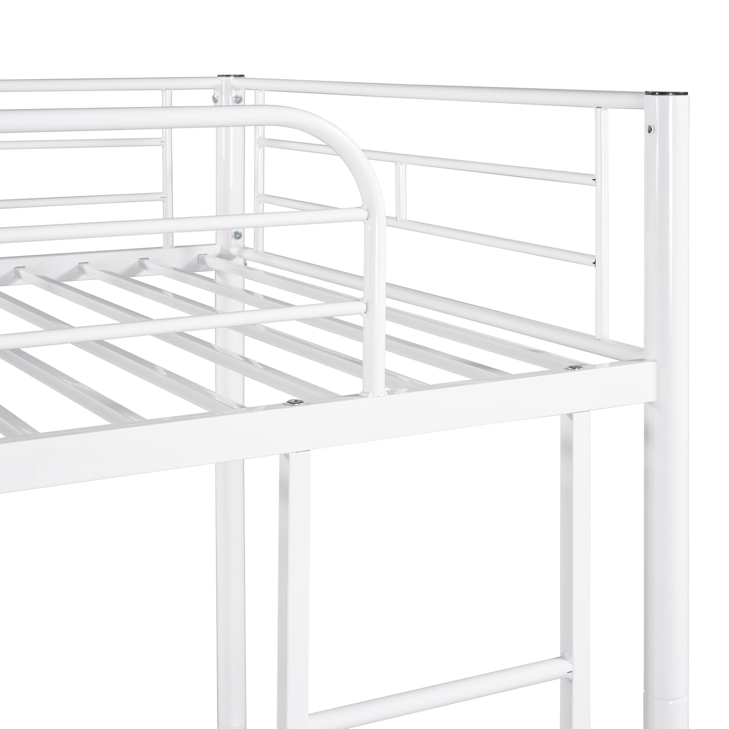 Manhattan Twin Metal Bed with Chrome Finish