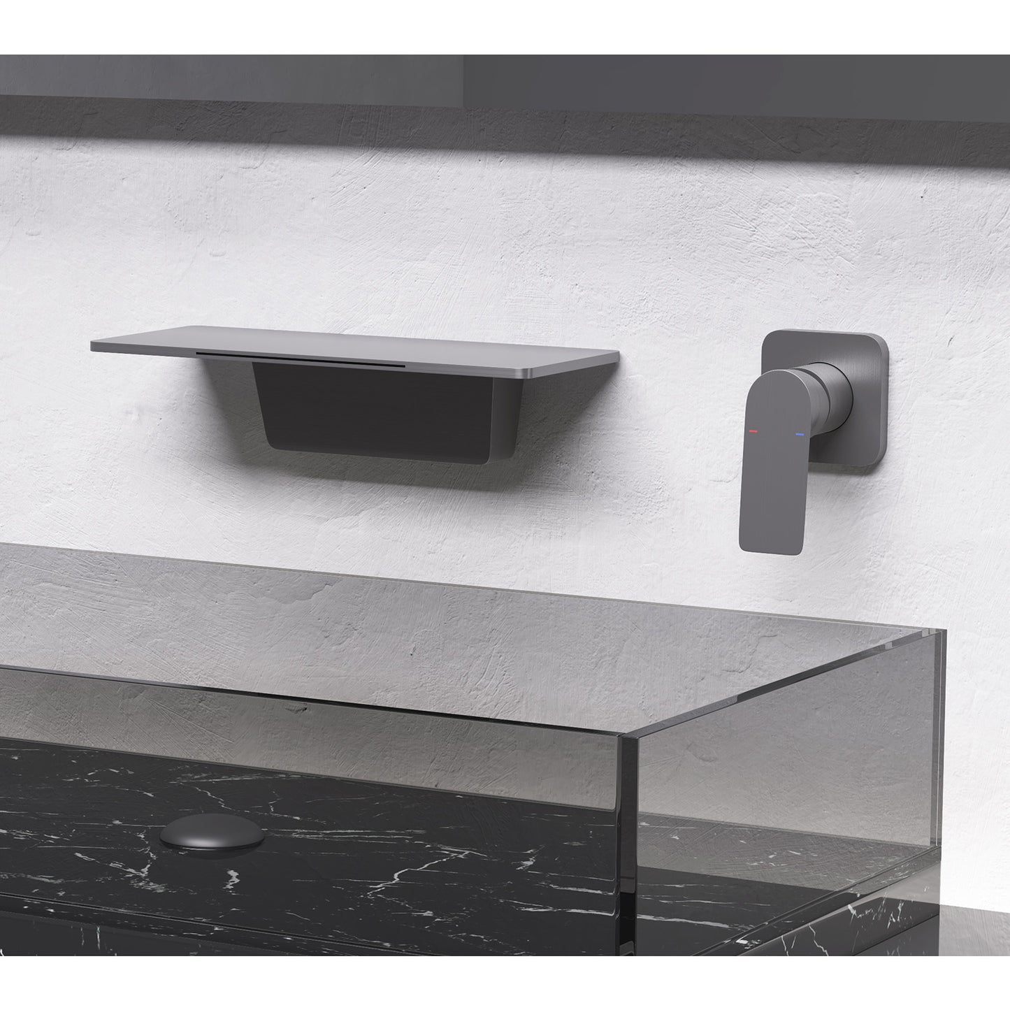 Water Cascade Bathroom Faucet