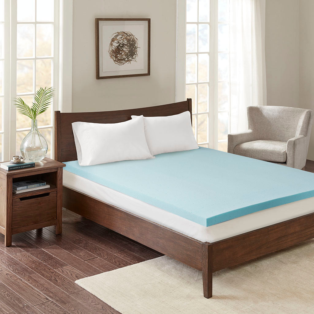 All Season Reversible Hypoallergenic Cooling Mattress Topper