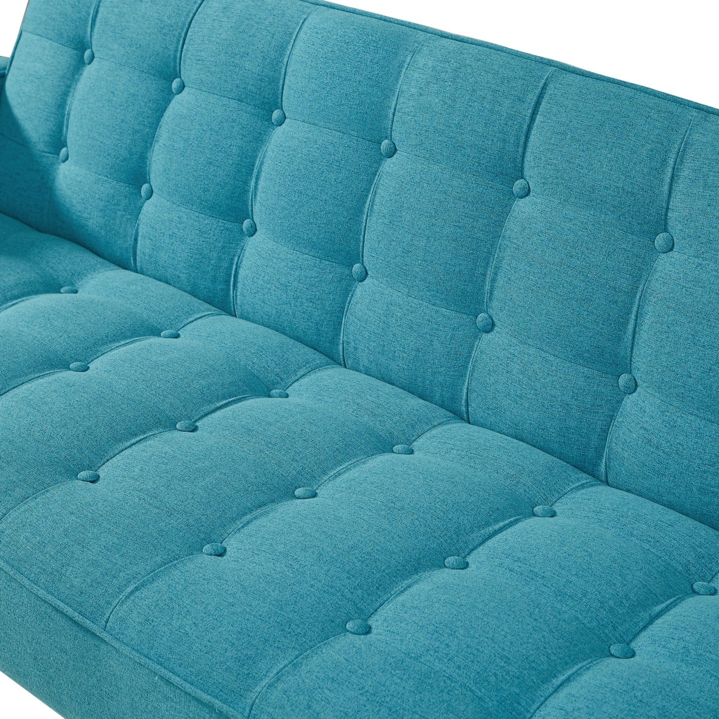 Light Blue Sofa Bed with Versatile Functionality