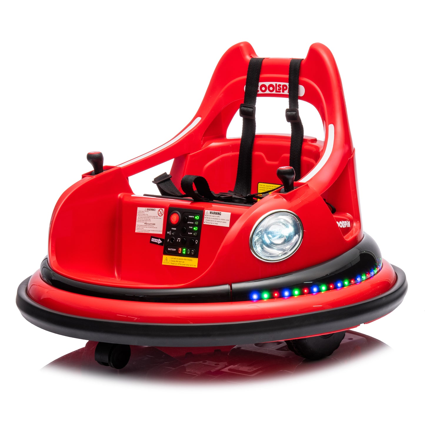 Electric Remote Control Bumper Car for Kids 1.5-5 Years Old