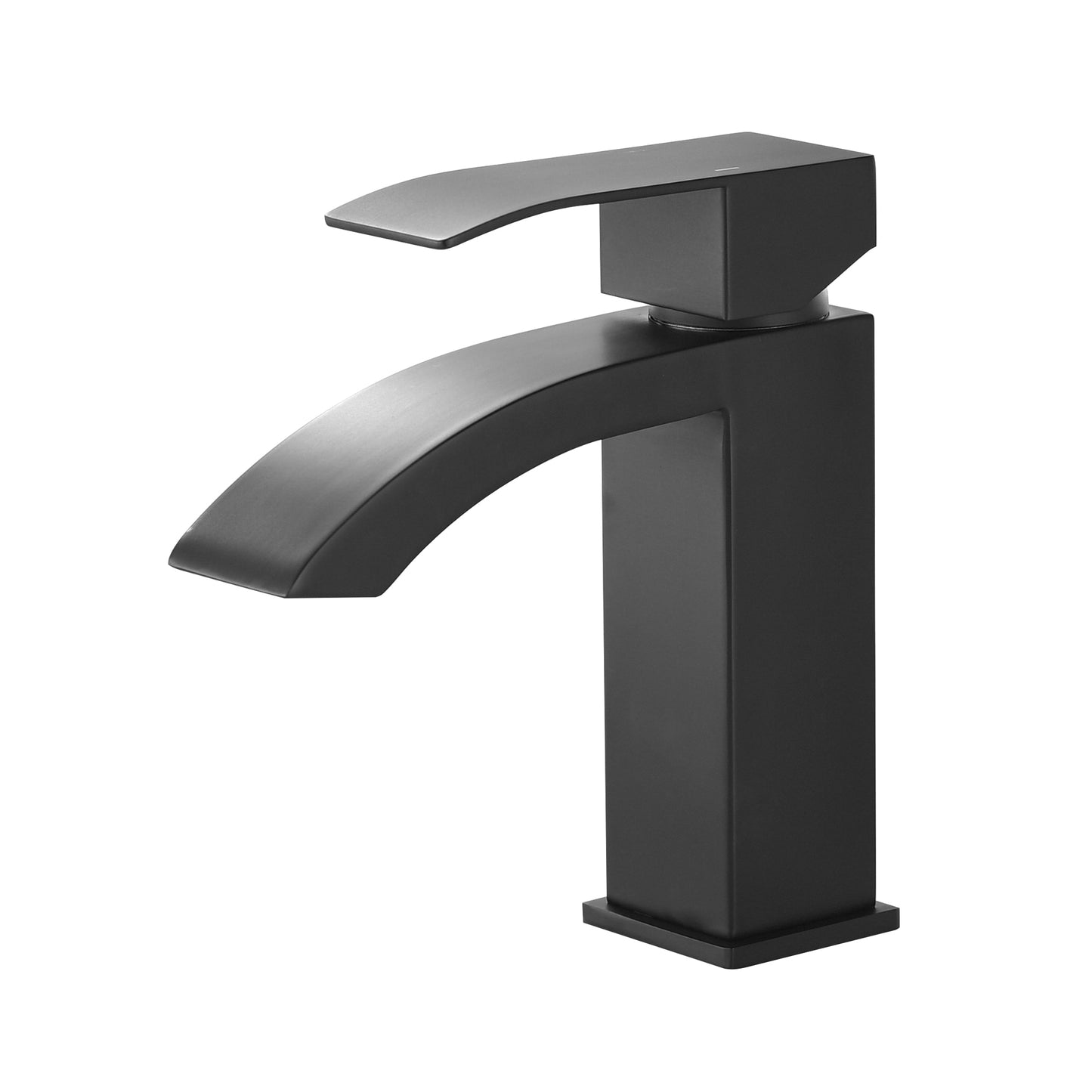 Elegant Matte Black Bathroom Faucet