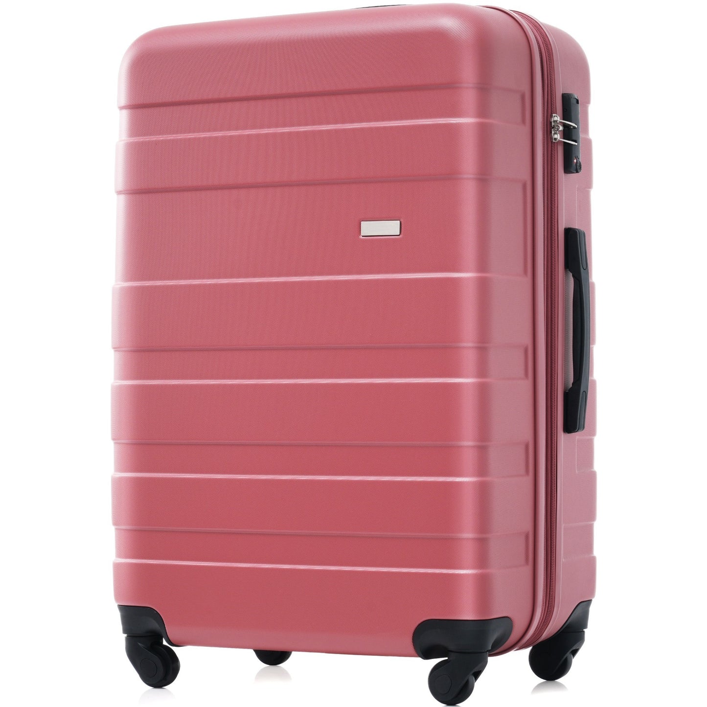 Luggage Sets New Model Expandable ABS Hardshell 3pcs Clearance Luggage Hardside Lightweight Durable Suitcase sets Spinner Wheels Suitcase with TSA Lock 20''24''28''( Red)