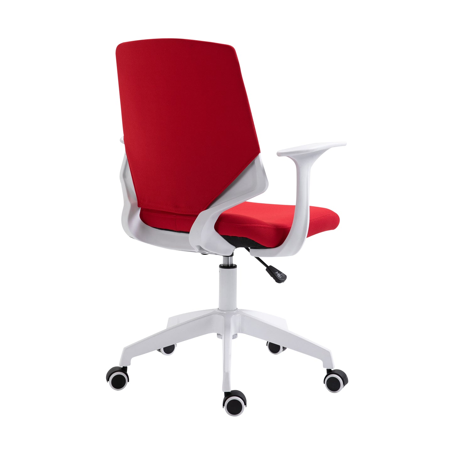 Height Adjustable Mid Back Office Chair, Red