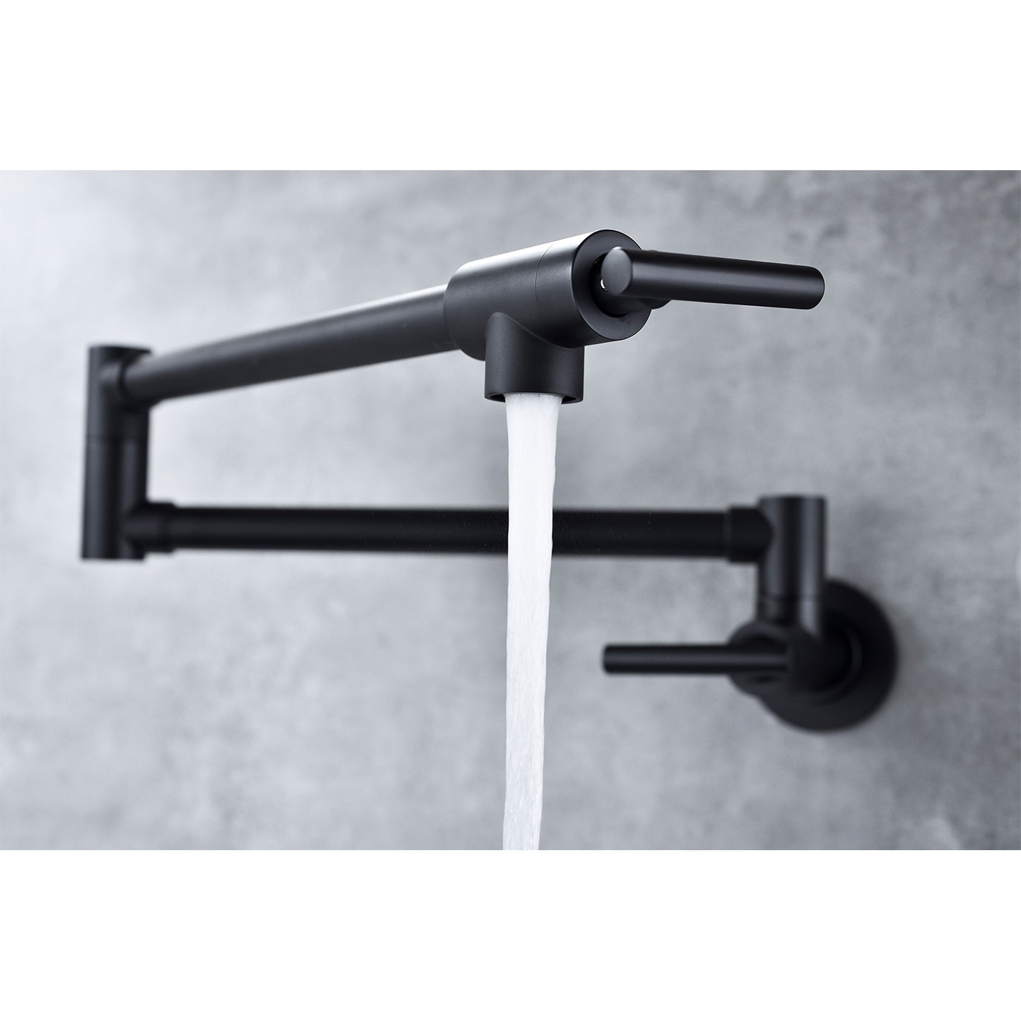 Wall Mount Folding Kitchen Pot Filler Faucet