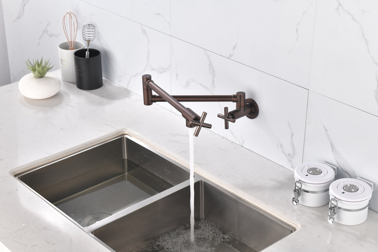 Pot Filler Faucet Wall Mount