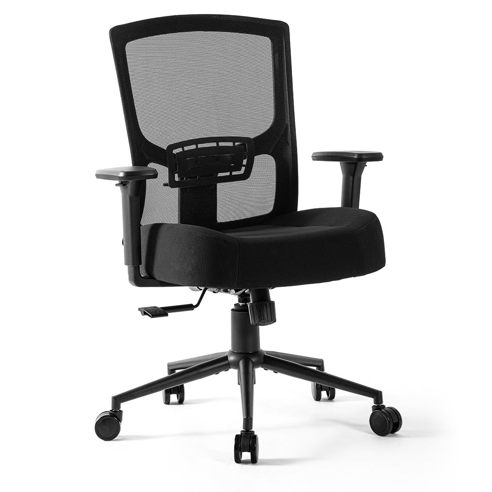 Swivel Ergonomic Office Mesh Chair Heavy Duty Big & Tall 500lbs Swivel Office Chair Conference Modern Executive Computer 3D Armrests Mesh Chair