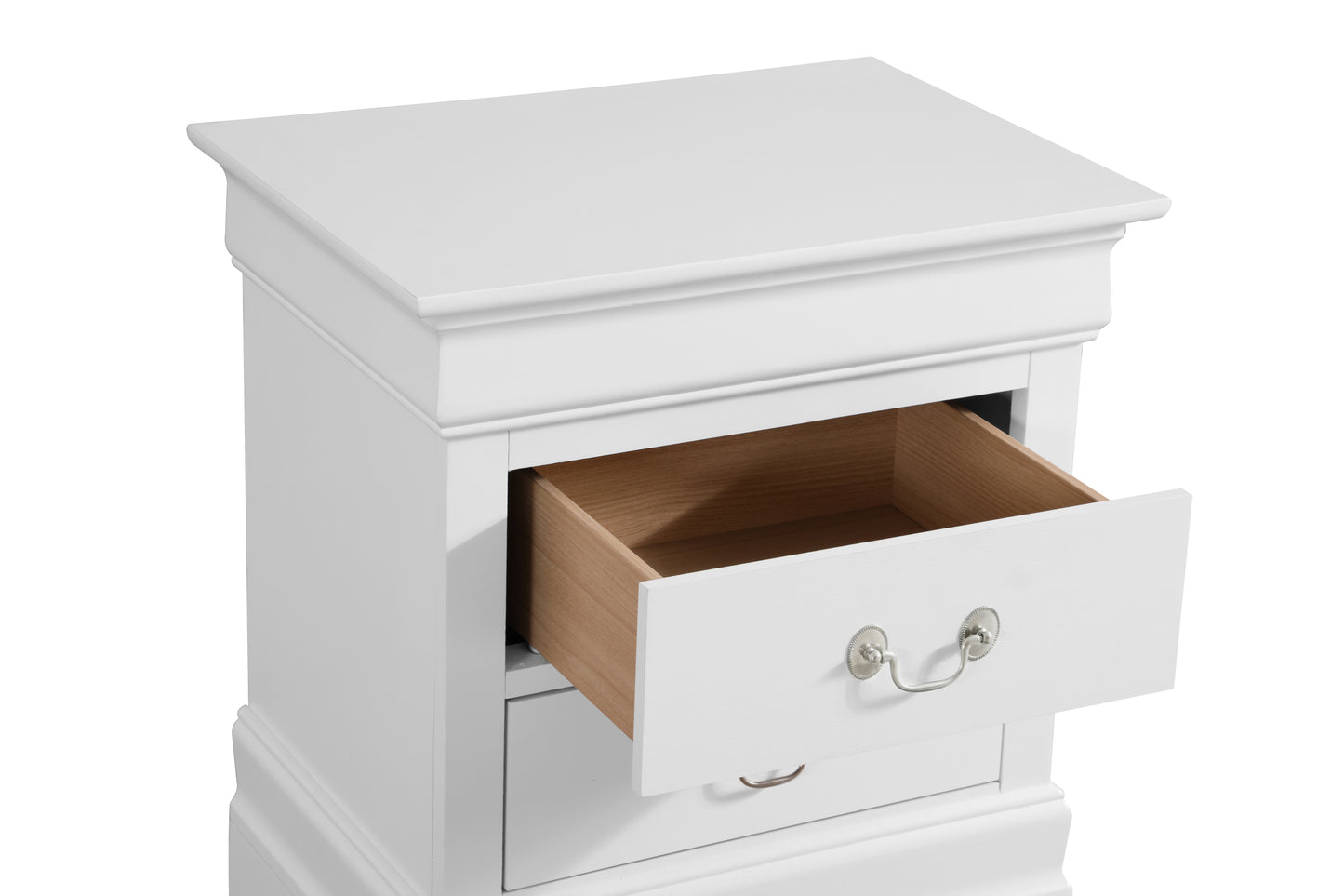 LouisPhillipe G02190-N Nightstand , White