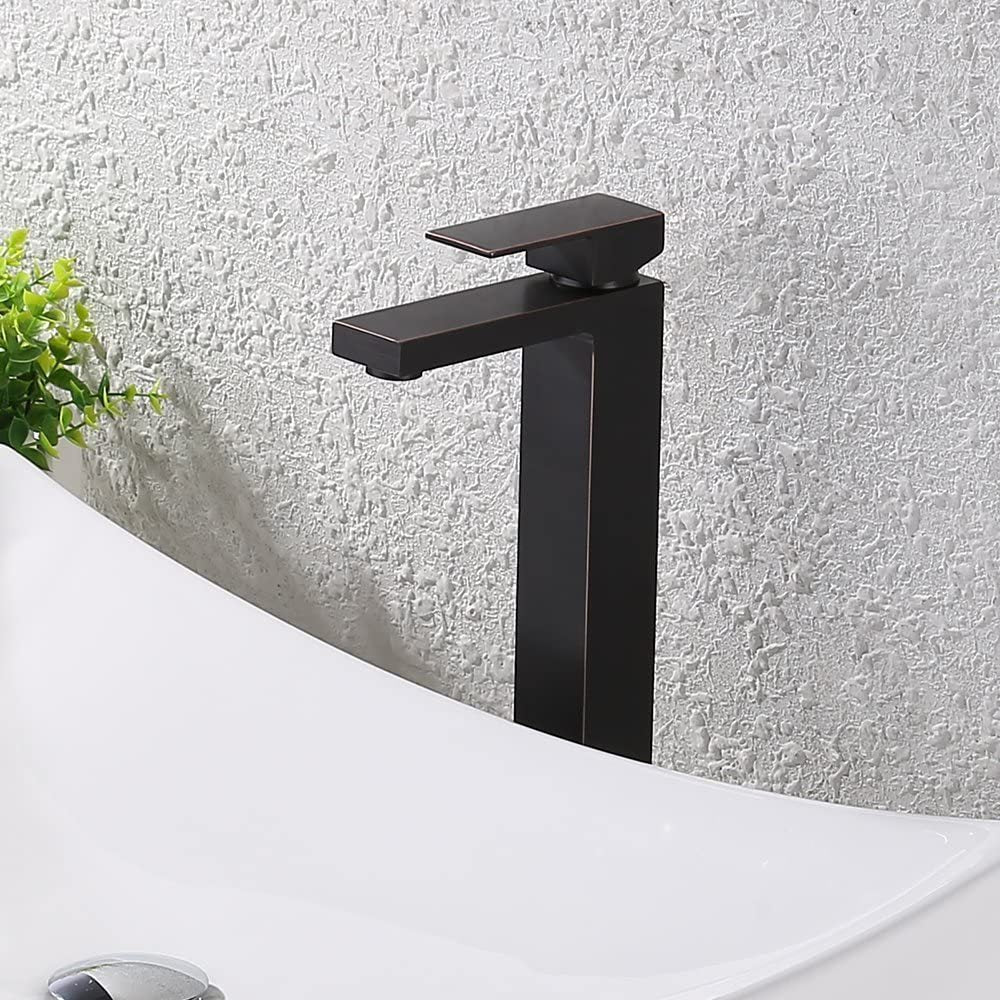 Modern Stainless Steel Bathroom Faucet with Waterfall Spout and Single Handle