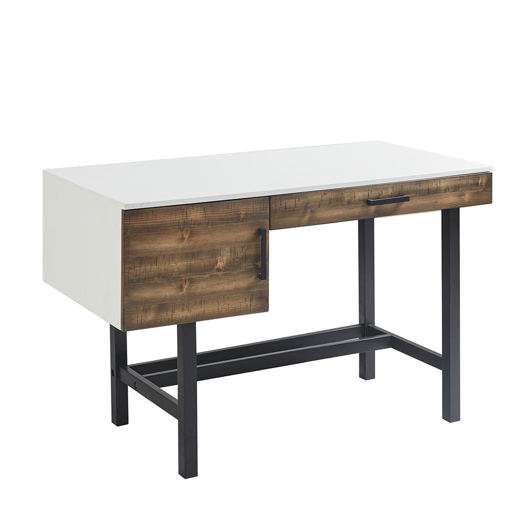 Kirtley Writing Desk with Distressed Wood Finish by Madison Park