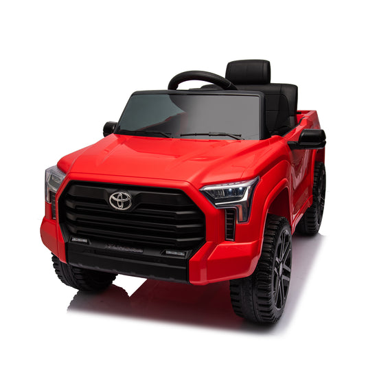 Officially Licensed Toyota Tundra Pickup,electric Pickup car ride on for kid, 12V electric ride on toy,2.4G W/Parents Remote Control,electric car for kids,Three speed adjustable,Power display