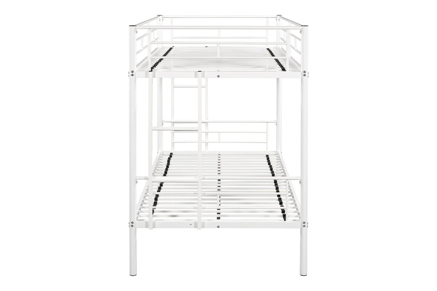 Durable Metal Twin Bunk Bed with Noise-Reduced Design