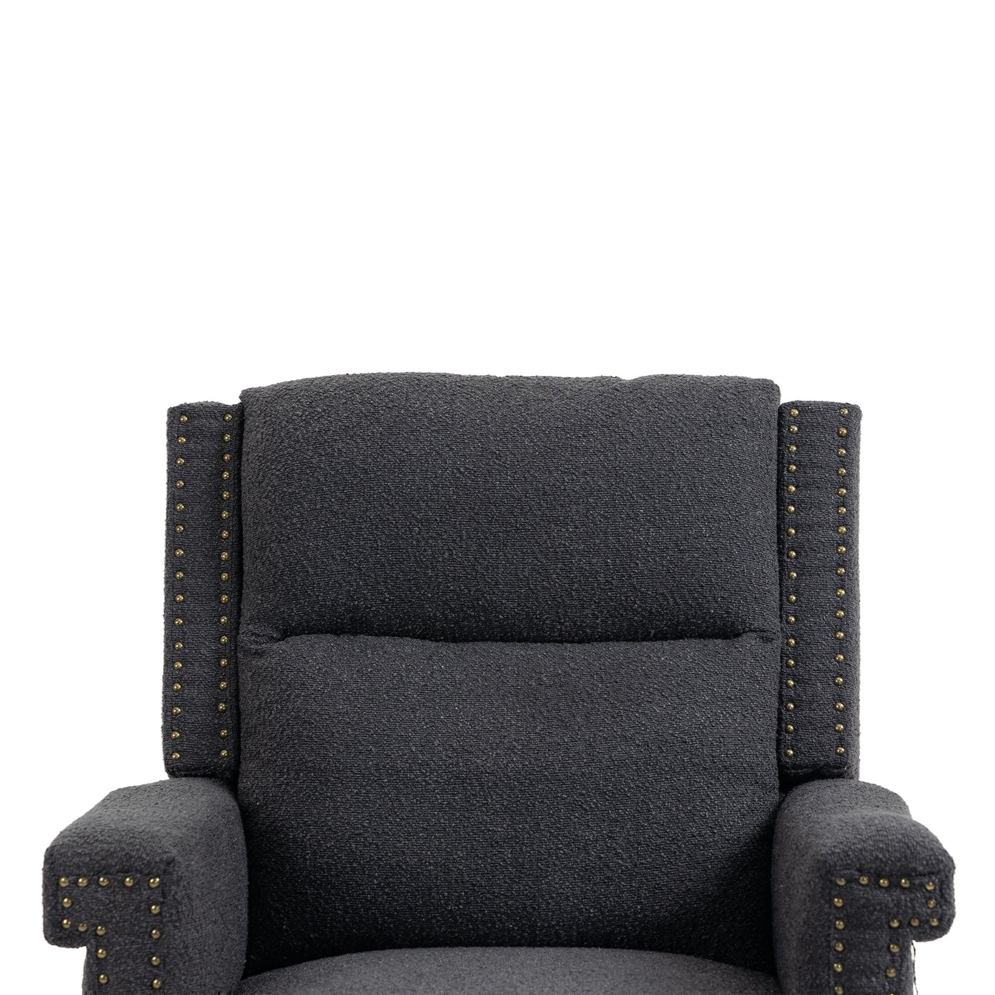 360 Degree Swivel Recliner Chair with Rocking and Reclining Functionality