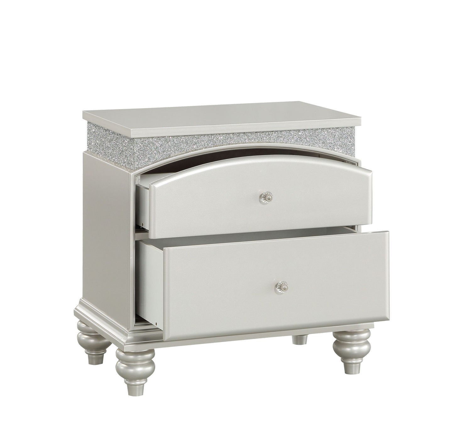 Maverick Nightstand, Platinum 21803